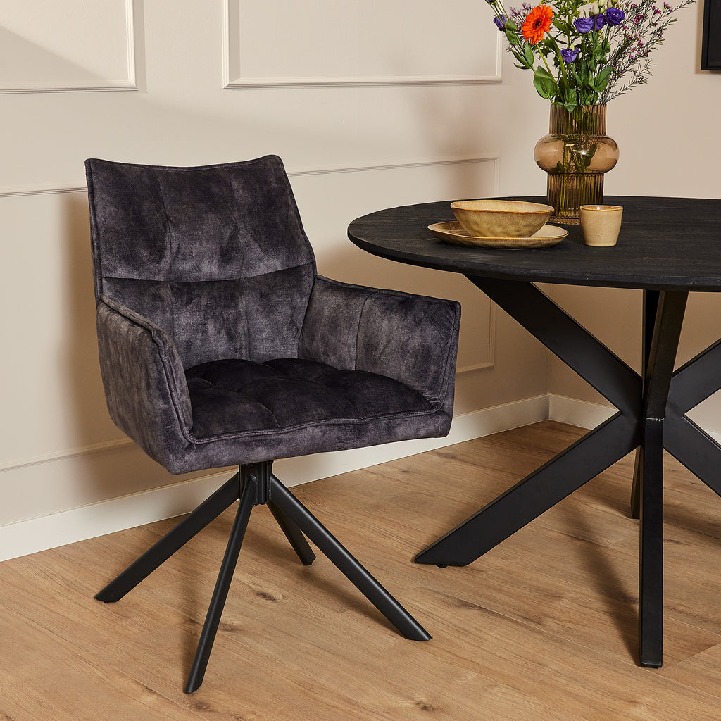 Velvet Eetkamerstoelen