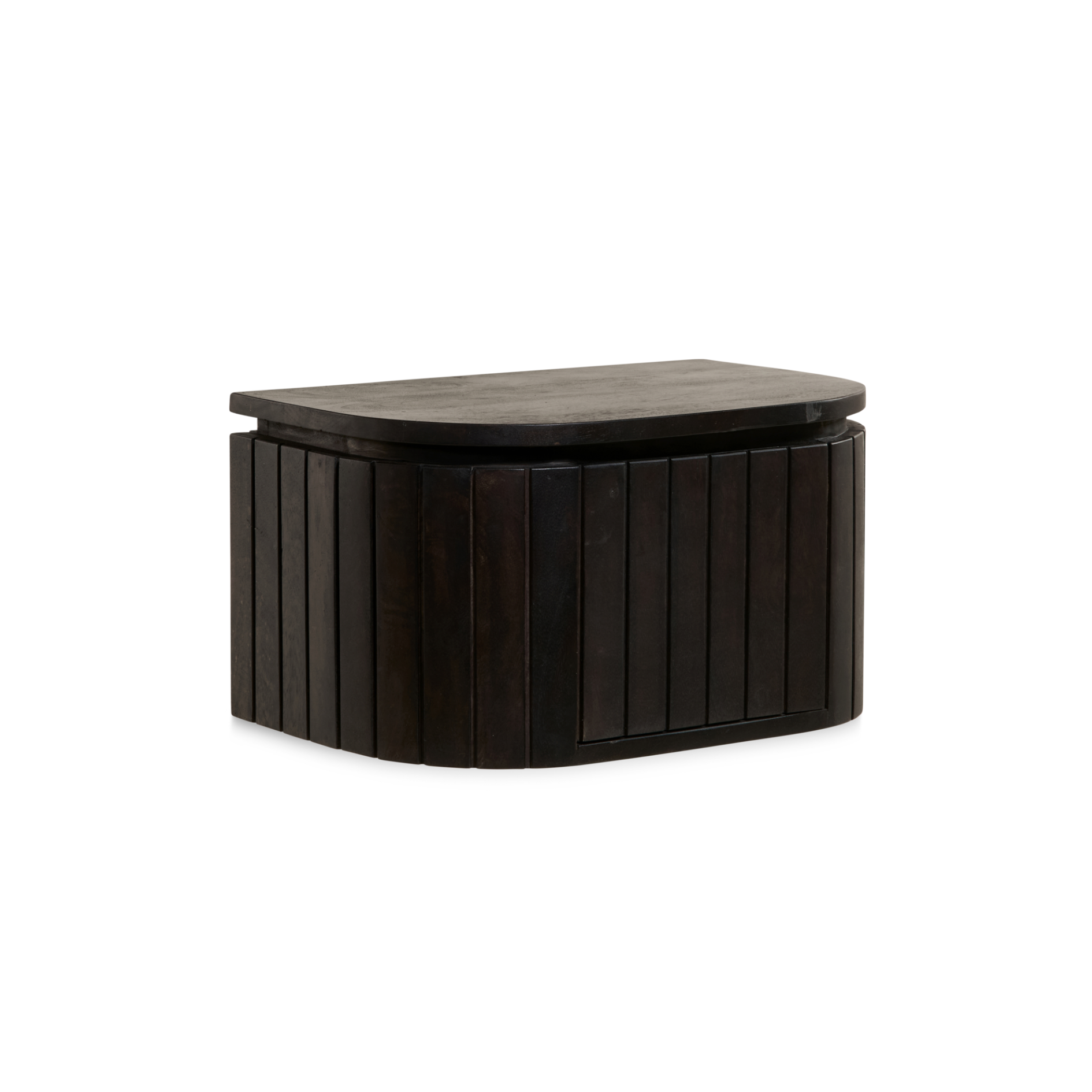 Japandi Nachtkastje - Bruin Hangend