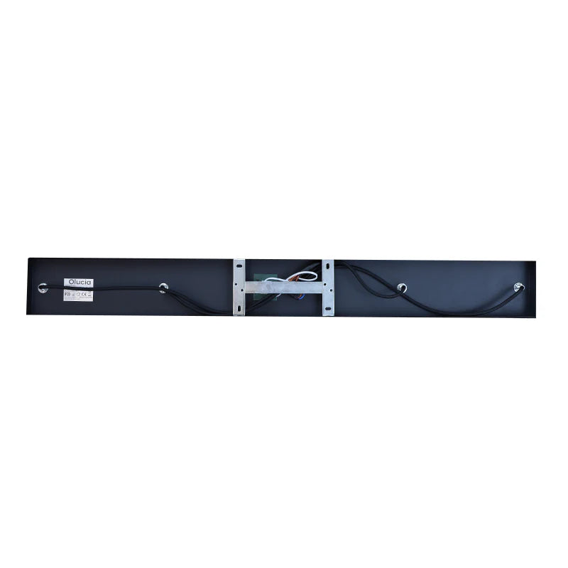 Luca - Hanglamp - Zwart / Grijs - 5L
