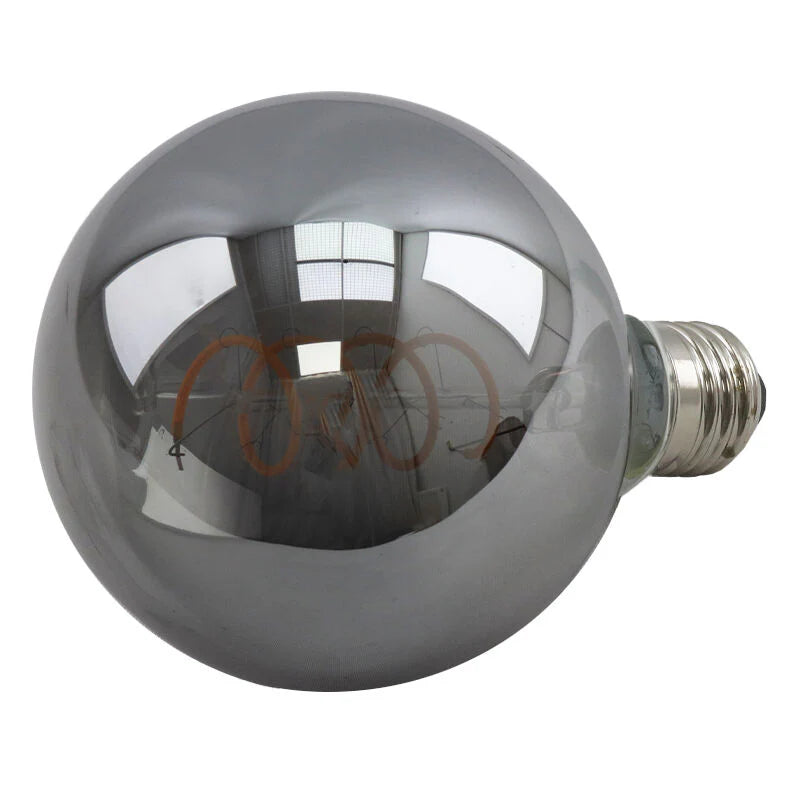 TUELO G95 - E27 LED filamentlamp - 4W - 2200K - Dimmen - Grijs