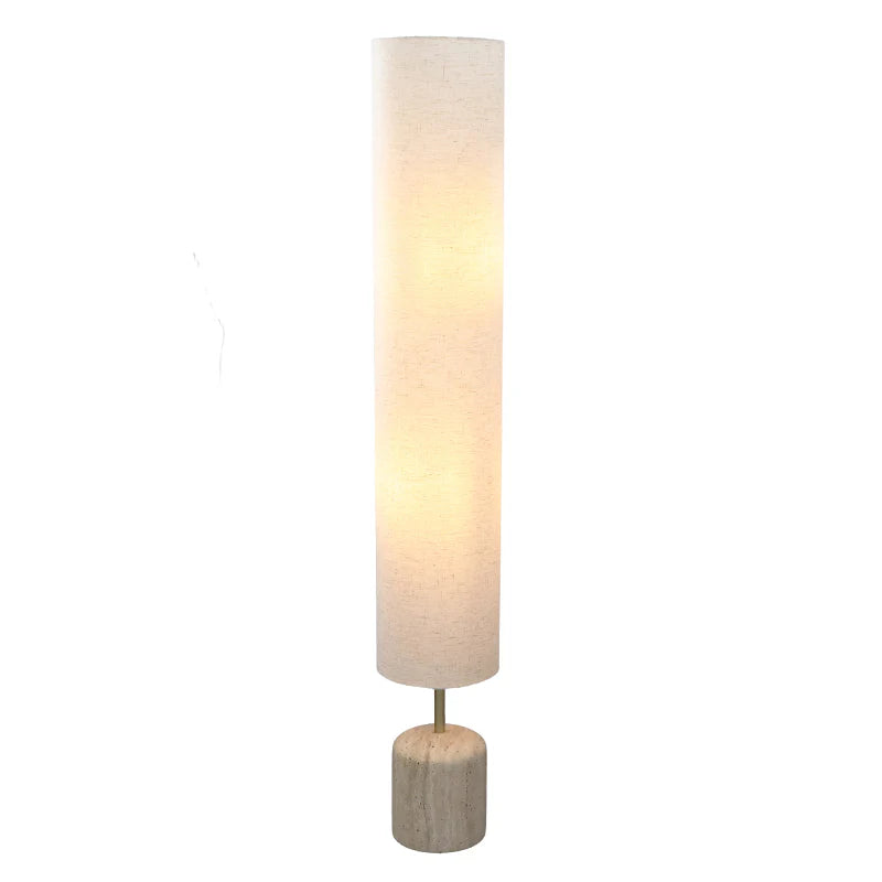 Sandra - Vloerlamp - Beige / Grijs