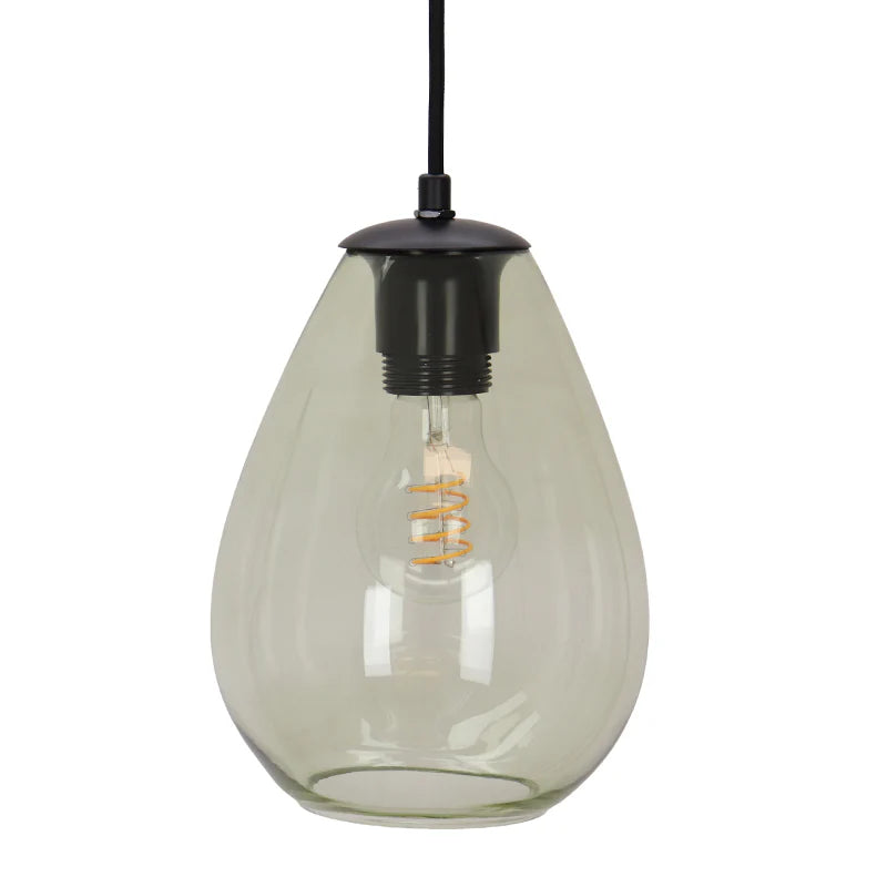 Lora - Hanglamp - Groen / Zwart - 5L