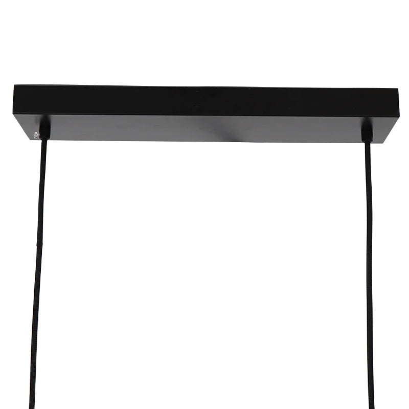 Roma - Hanglamp - Grijs / Zwart - 7L