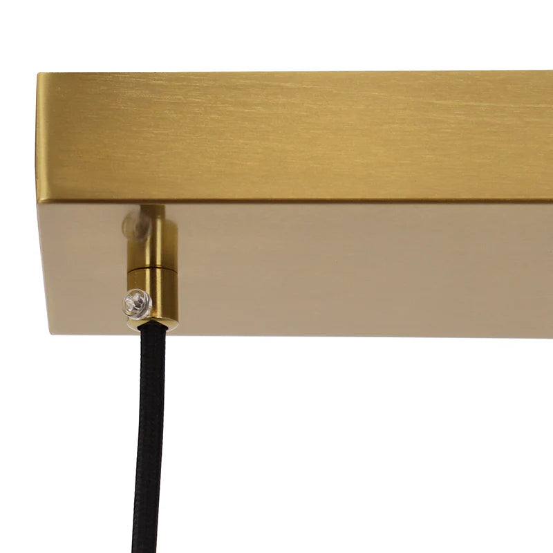 Roma - Hanglamp - Groen / Messing - 7L
