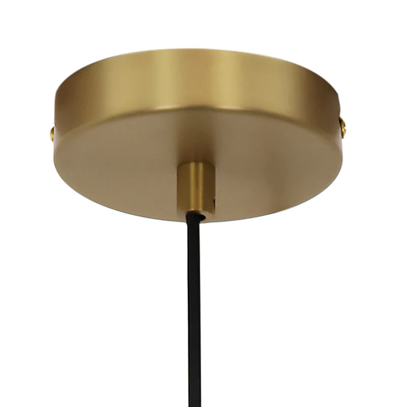 Dora - Hanglamp - Groen / Messing