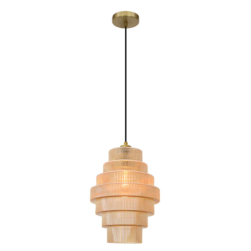 Dora - Hanglamp - Amber / Messing