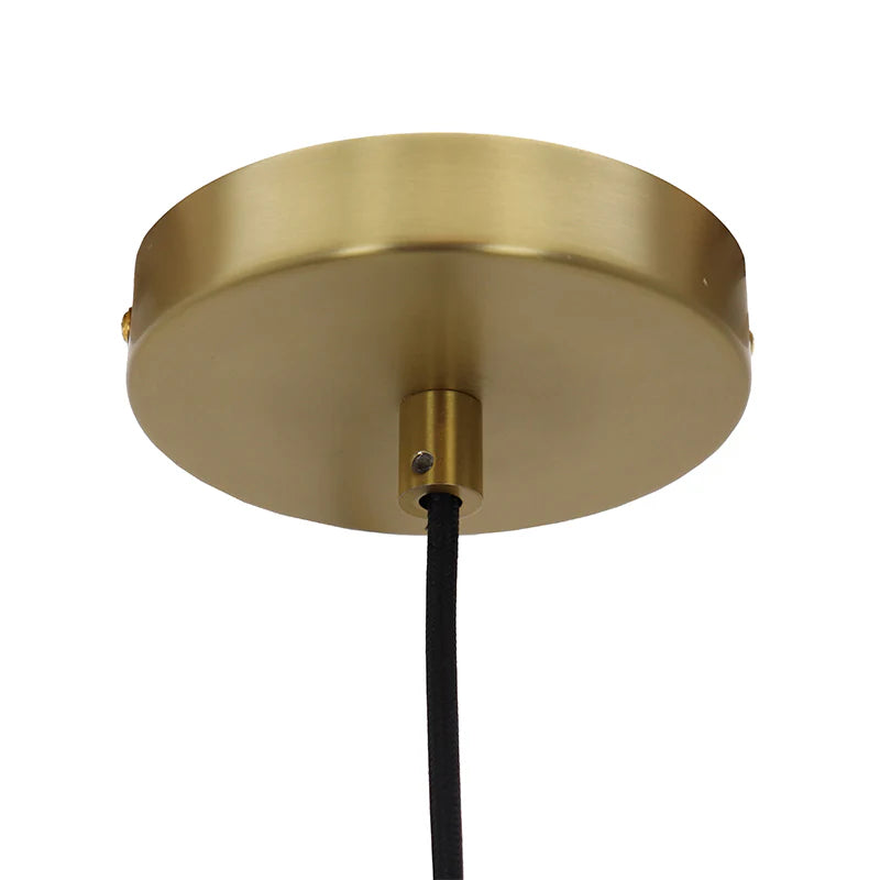 Dora - Hanglamp - Bruin / Messing