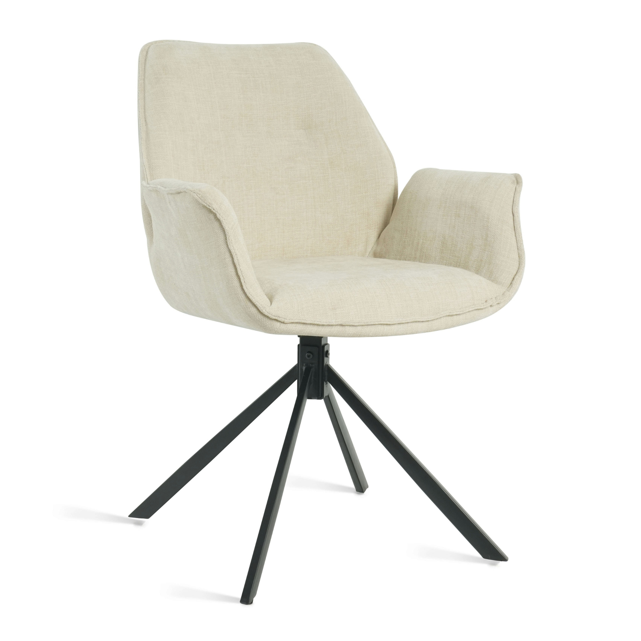 Eetkamerstoel Lyn – Stof Beige