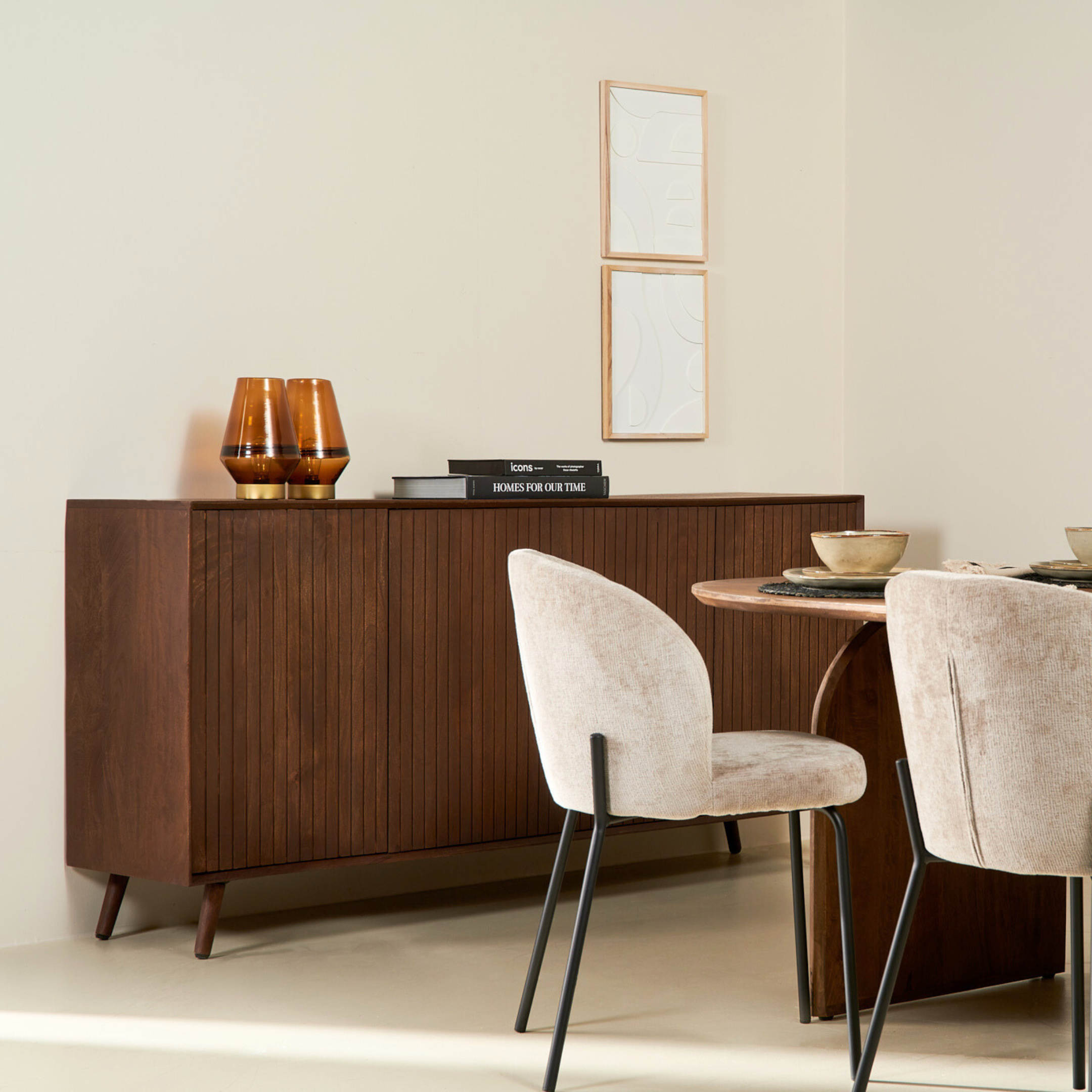 Vida Dressoir Tabacco - 180cm