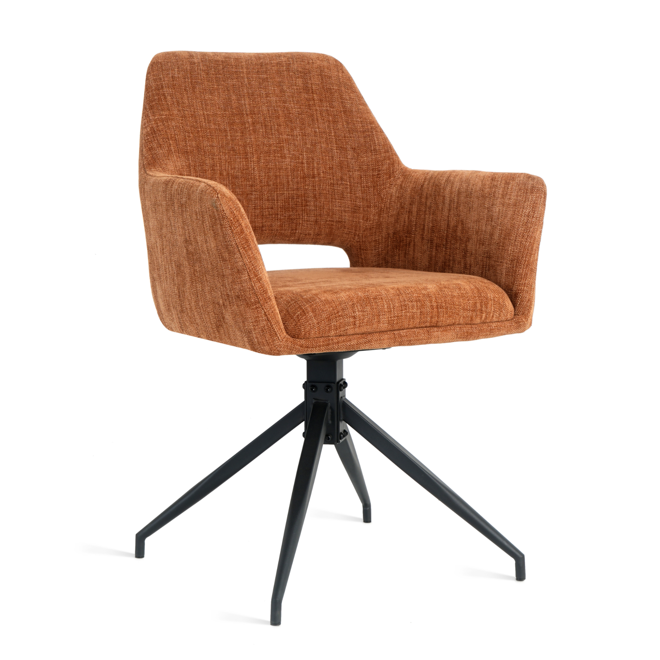 Eetkamerstoel Tess – Linnen Roest