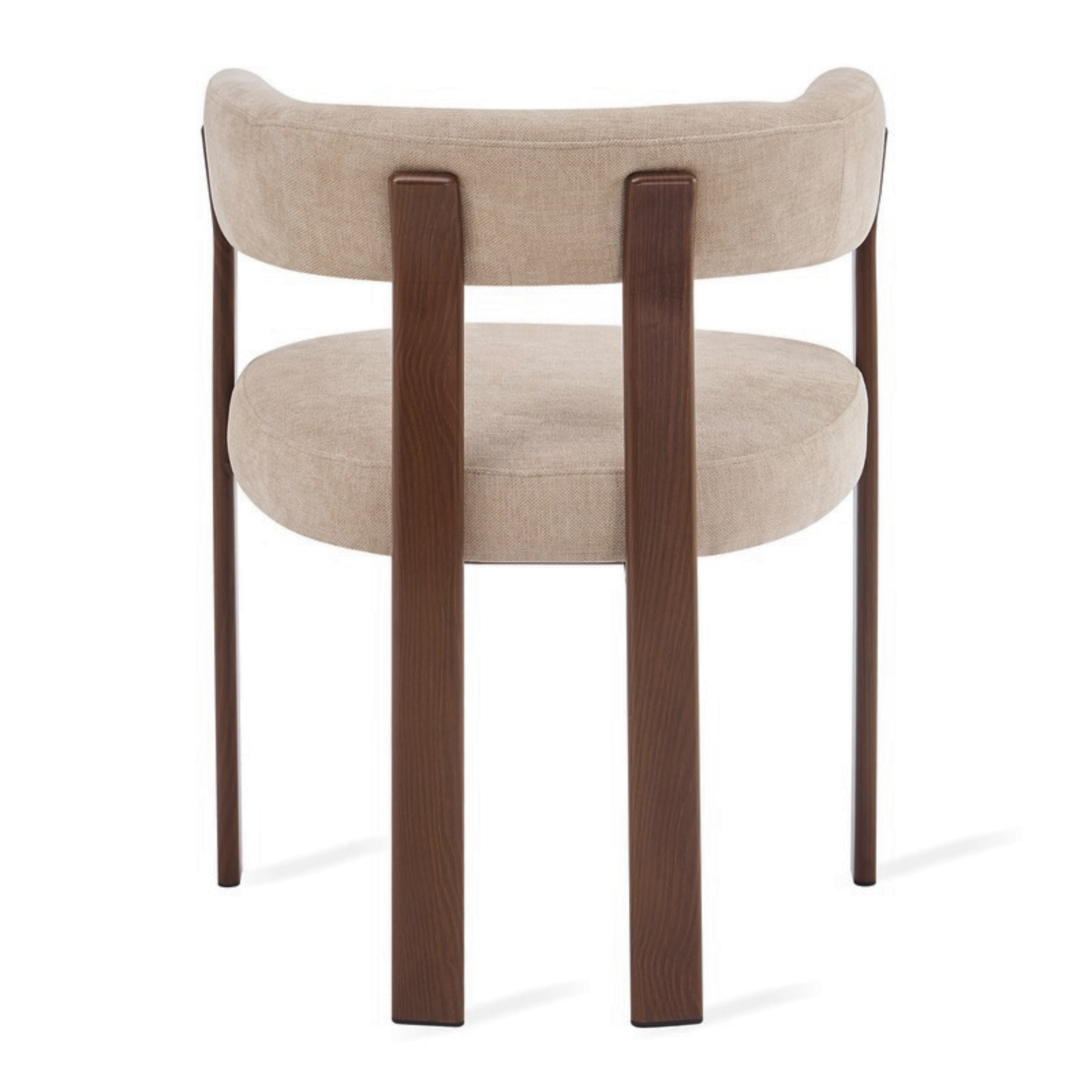 Eetkamerstoel Rose – Beige met Armleuning
