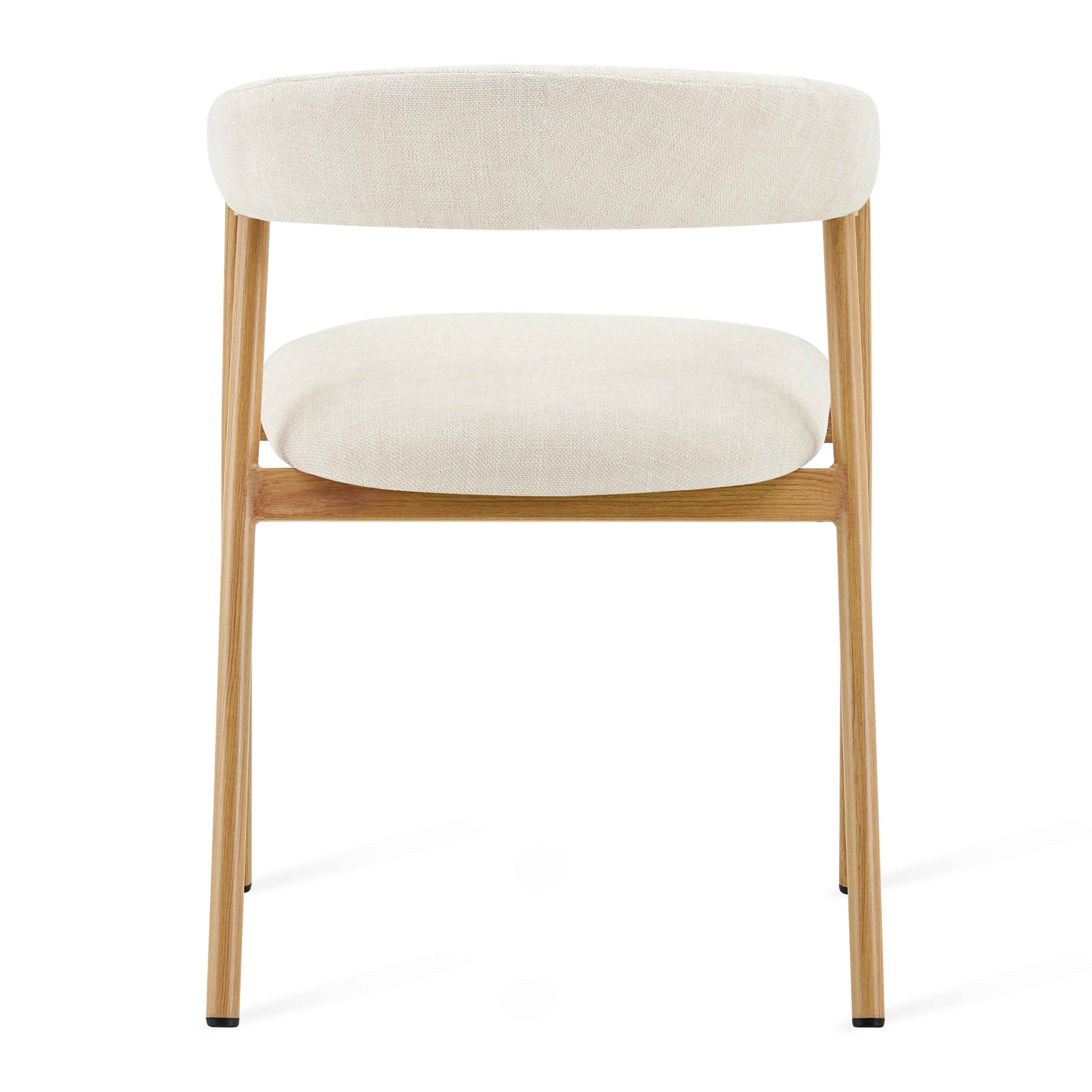 Eetkamerstoel Japandi - Beige Eiken