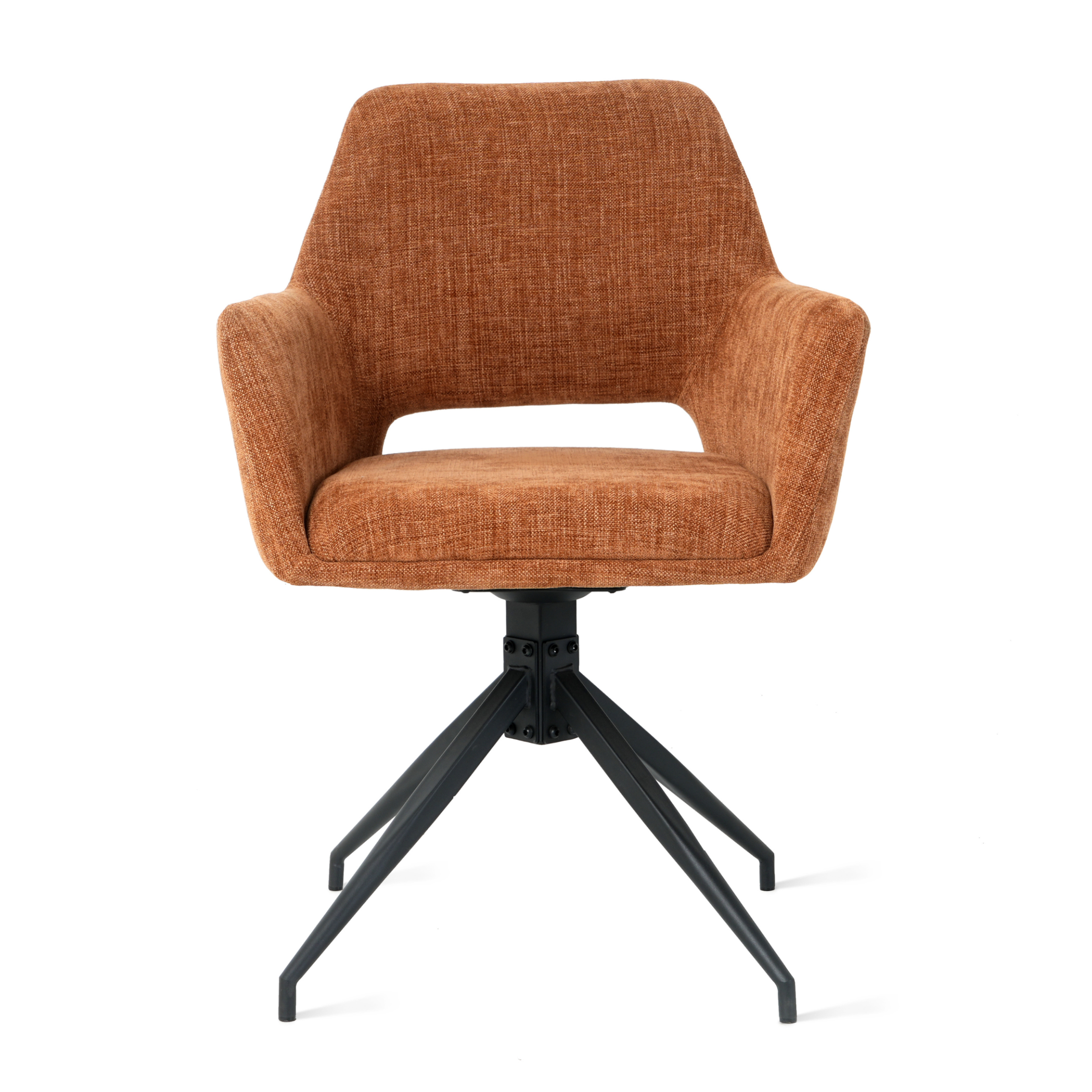 Eetkamerstoel Tess – Linnen Roest