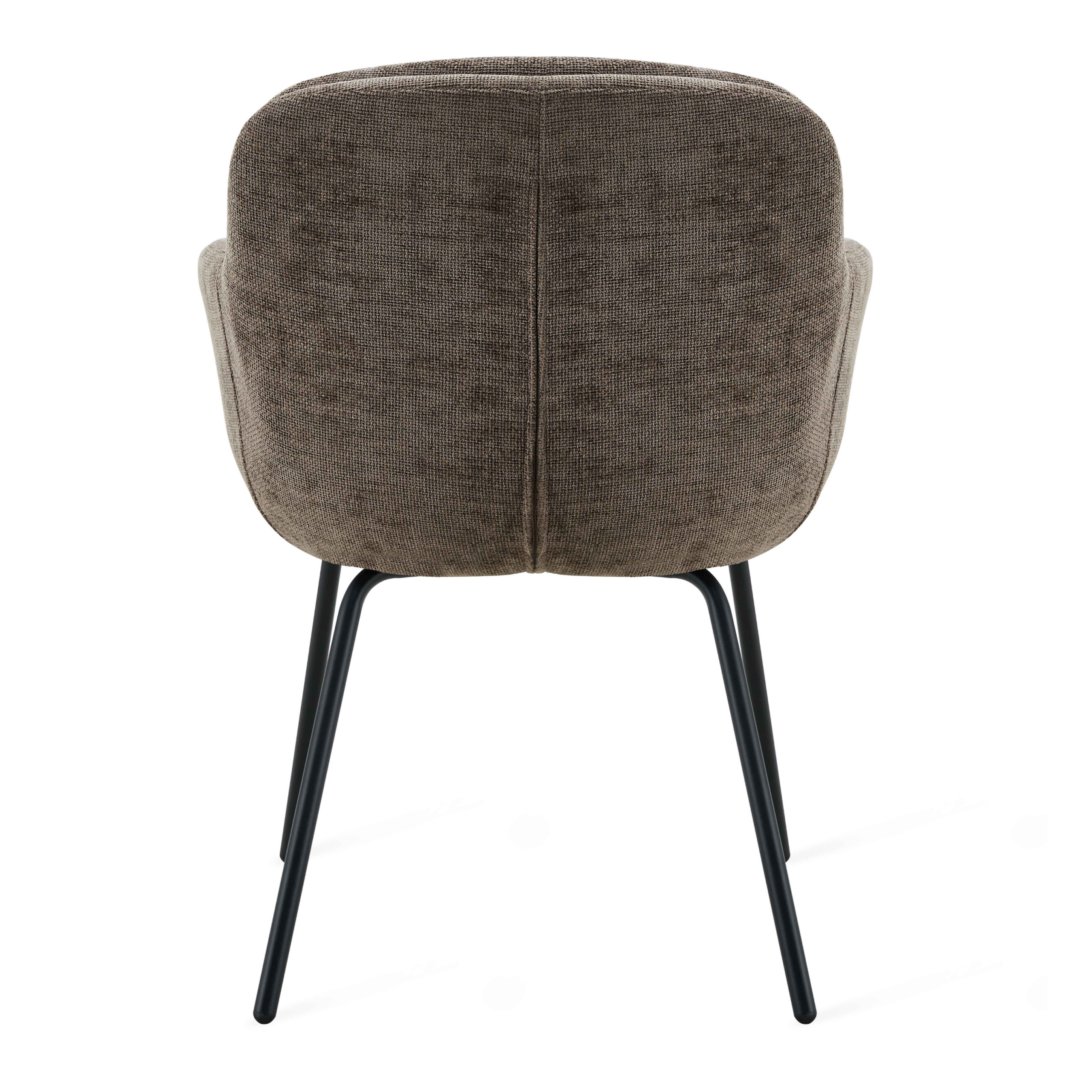 Eetkamerstoel Livia – Donkerbruin