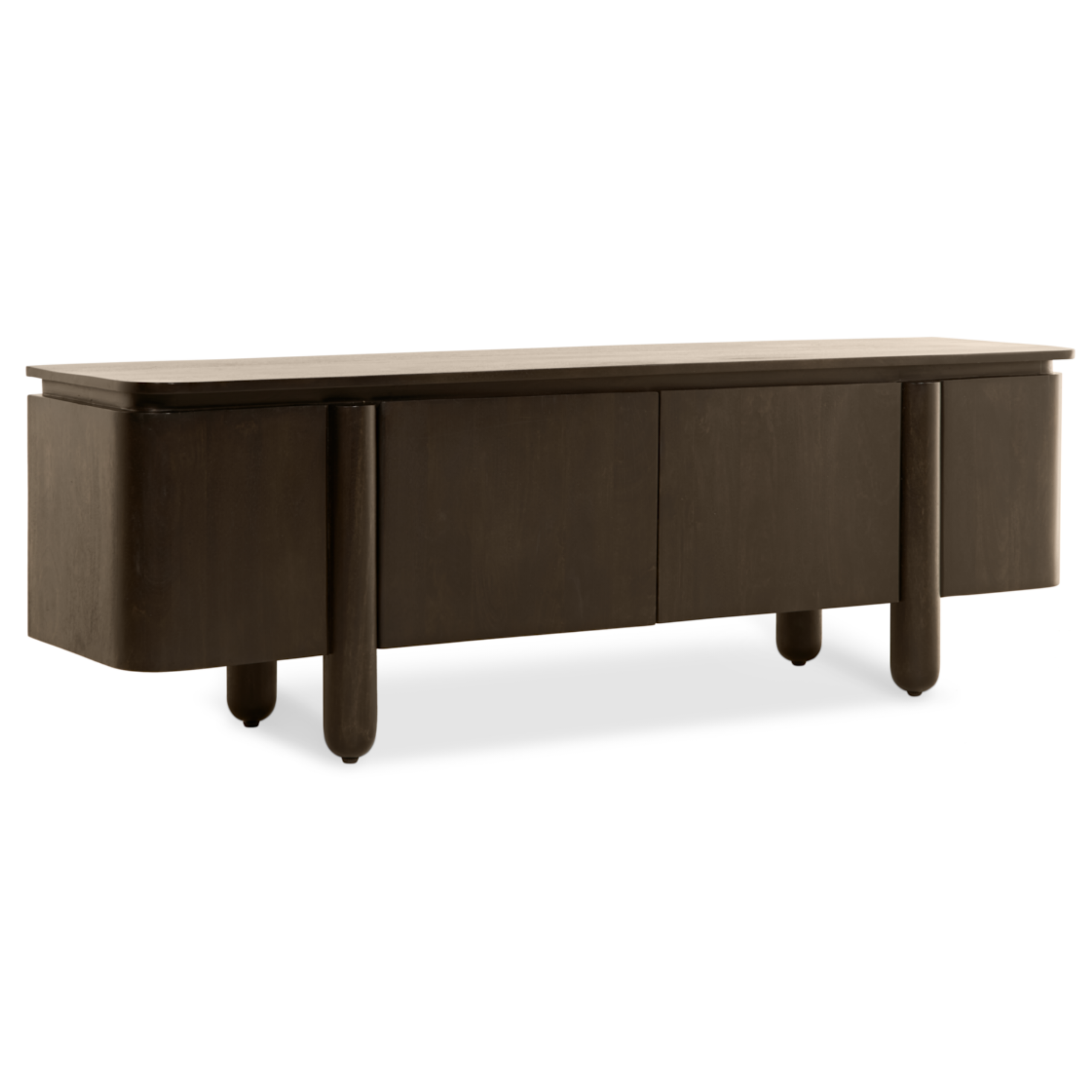 TV-Meubel Rondo – 175cm Donkerbruin