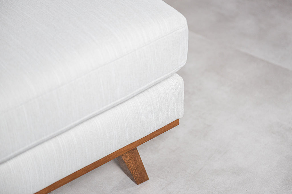 Hoekbank Torpa - beige - 3 zits - links