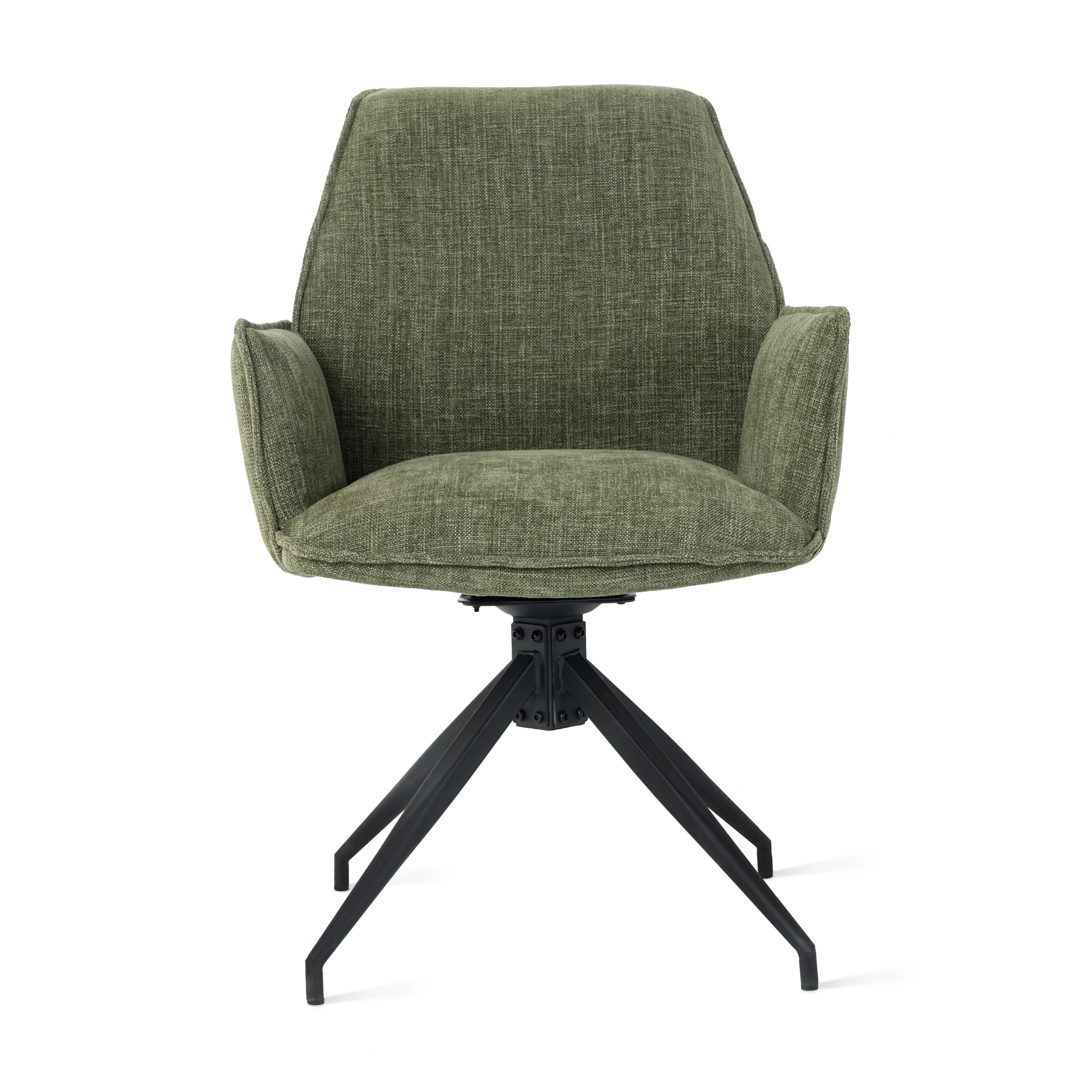 Eetkamerstoel Jill - Linnen Groen