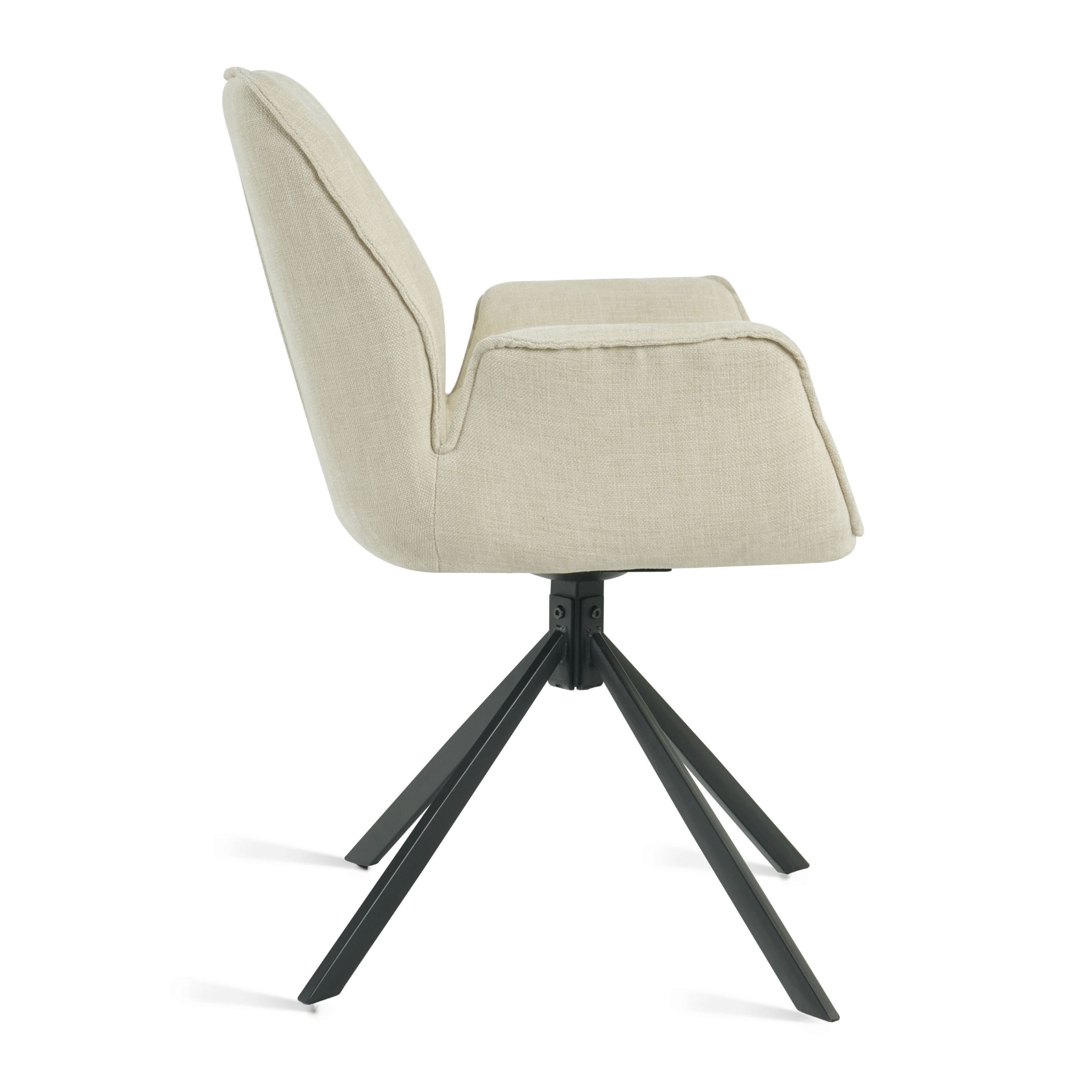 Eetkamerstoel Lyn – Stof Beige