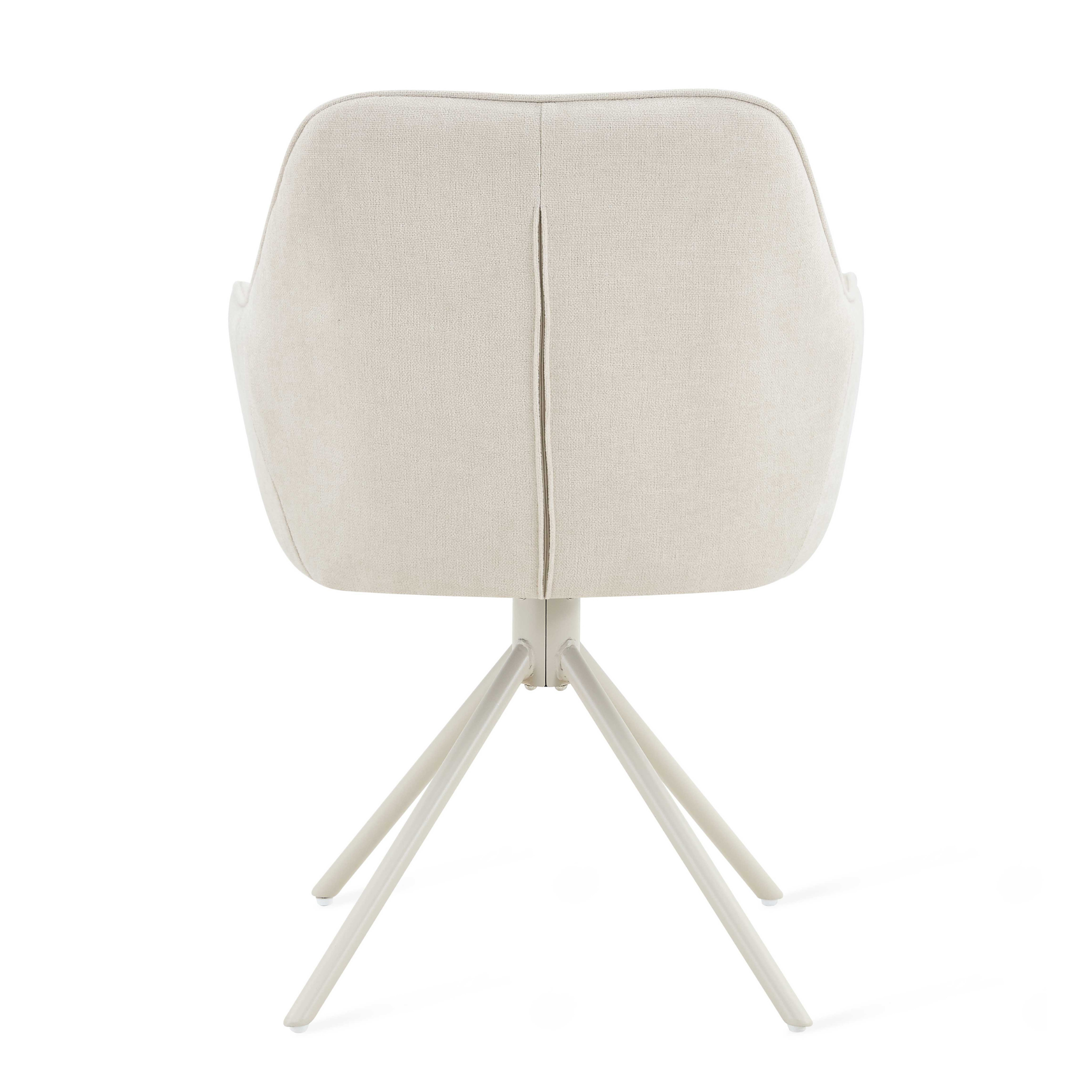 Eetkamerstoel Bo – Beige Draaibaar