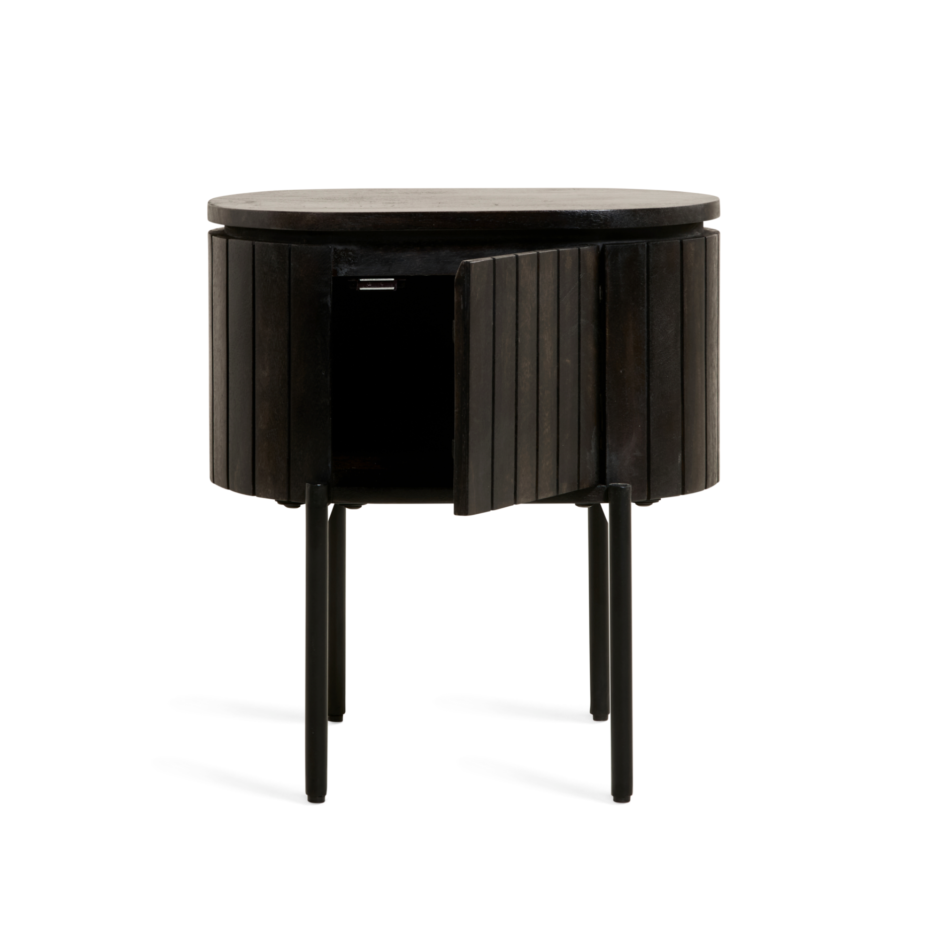 Japandi Nachtkastje - Bruin Staand