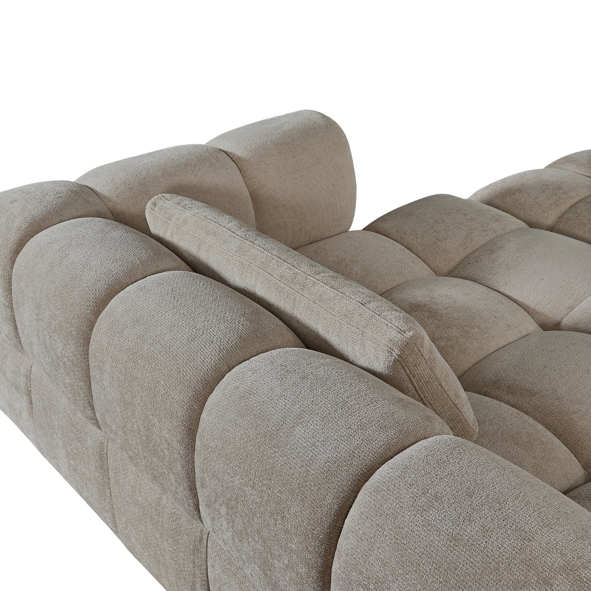 Hoekbank Sofia – Beige Rechts