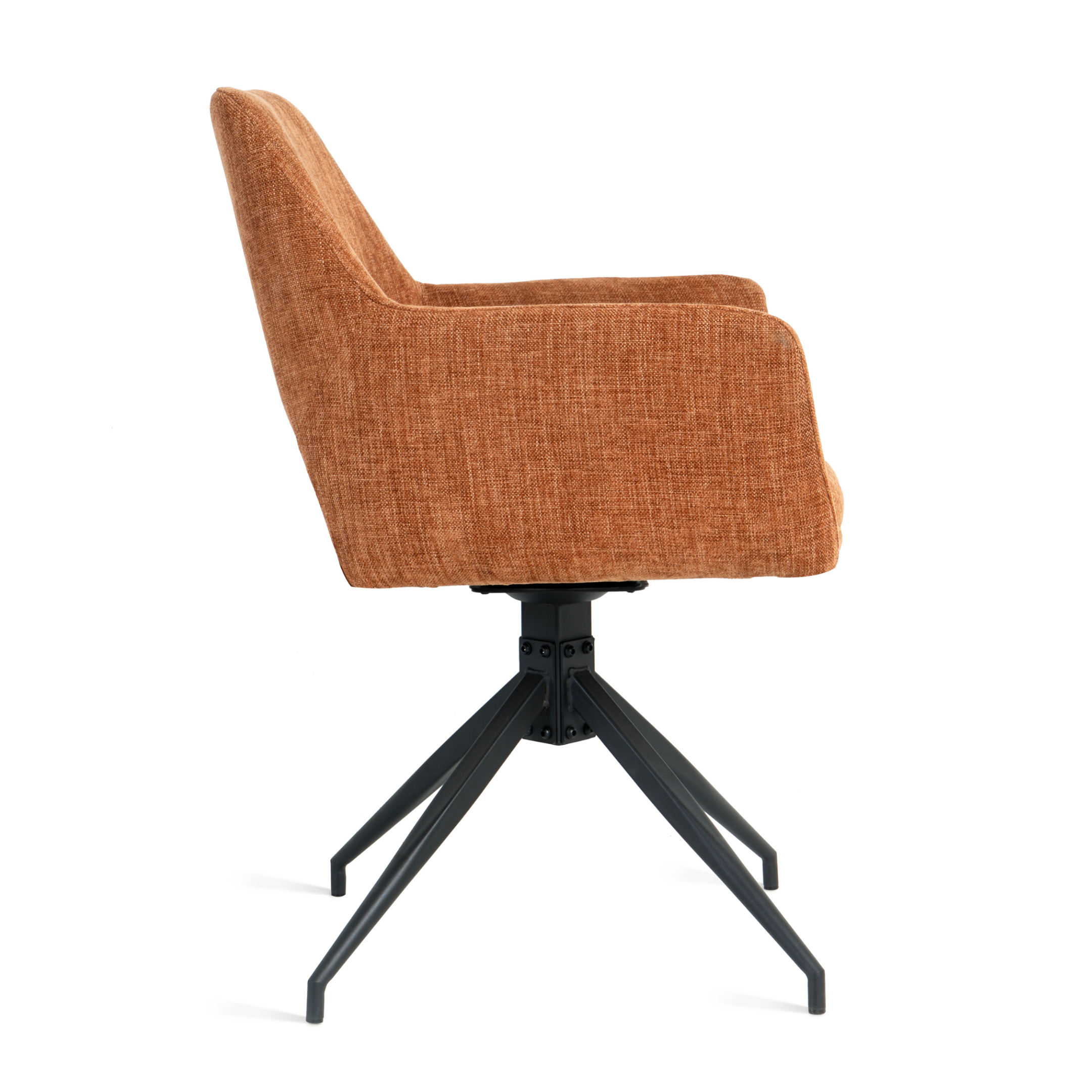 Eetkamerstoel Tess – Linnen Roest