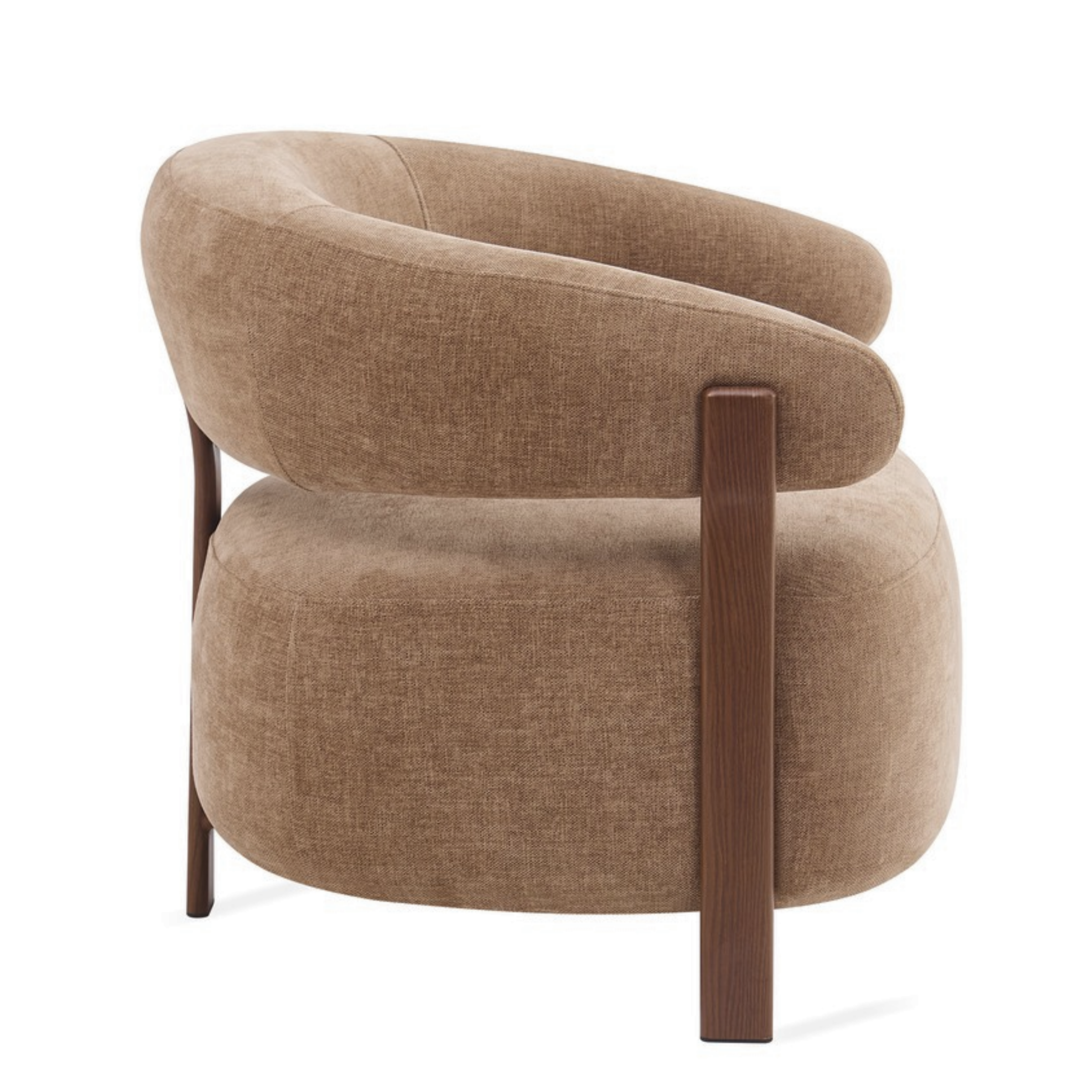 Fauteuil Rose – Taupe