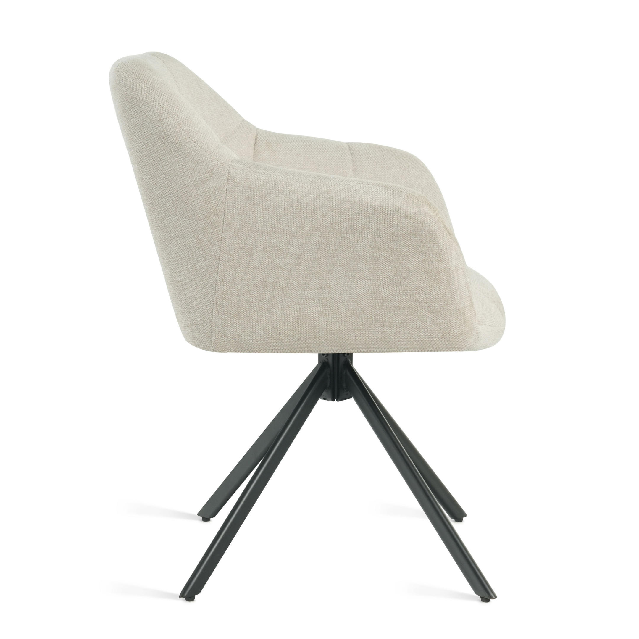 Eetkamerstoel Kiki – Linnen Beige