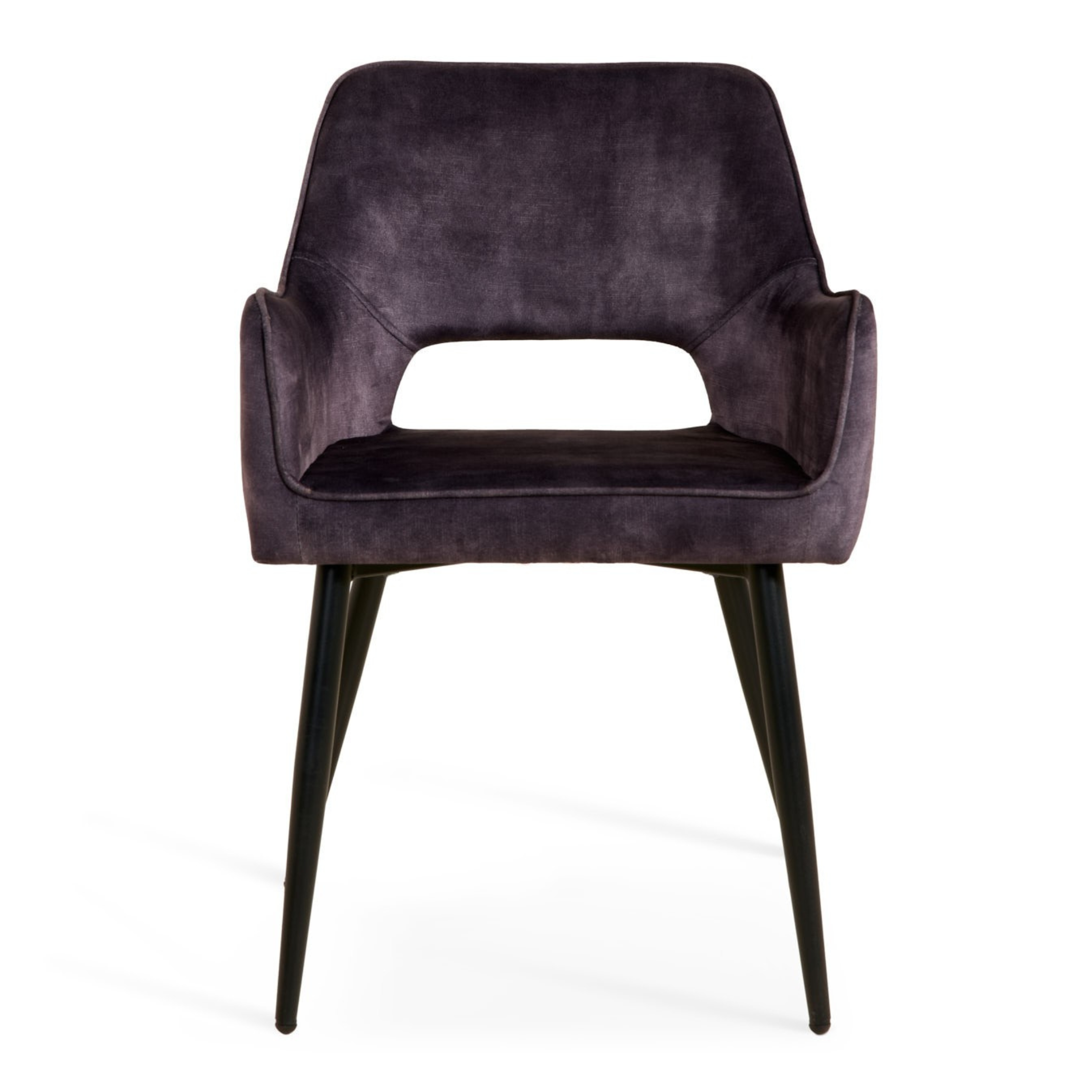 Eetkamerstoel Ray – Velvet Antraciet