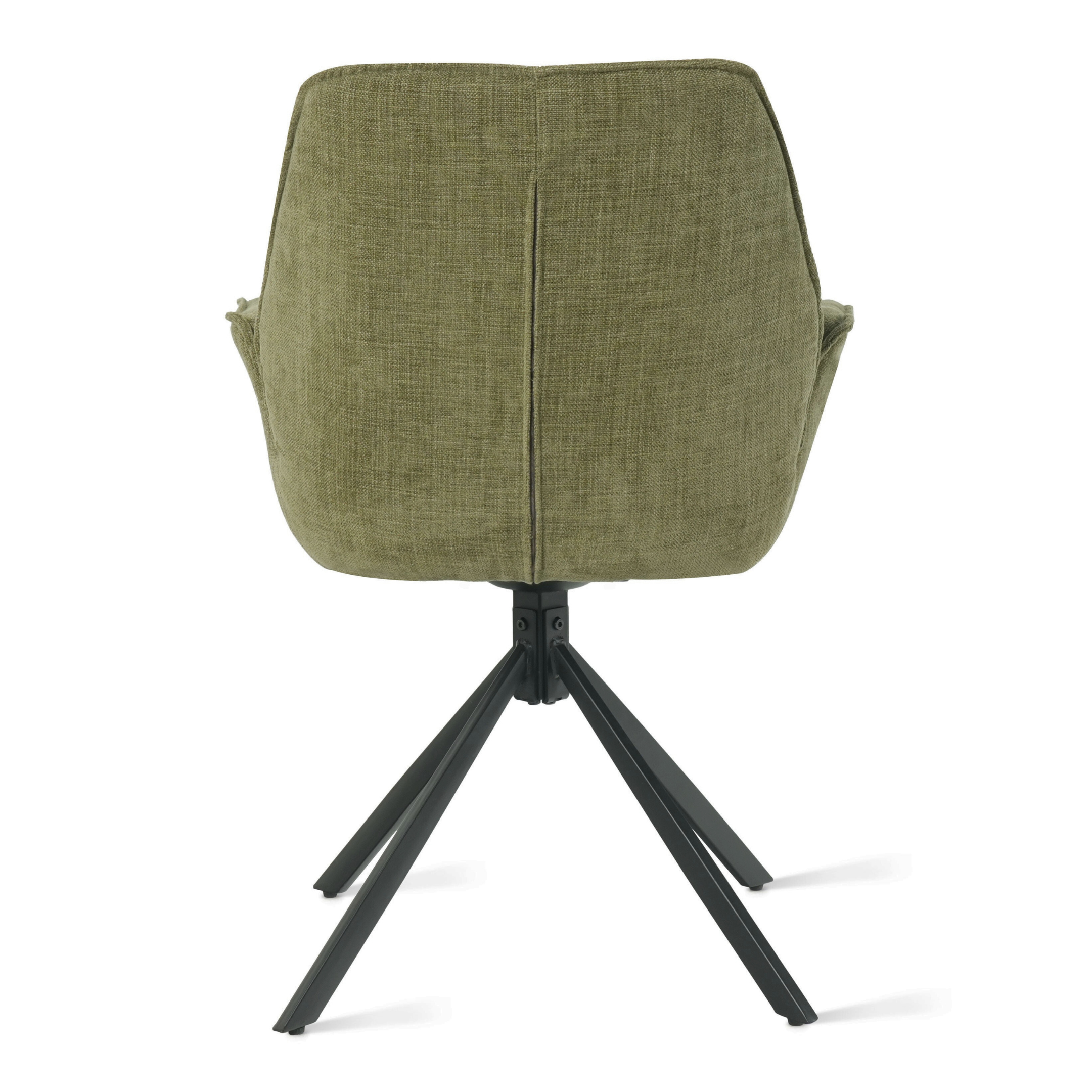 Eetkamerstoel Lyn – Stof Mosgroen