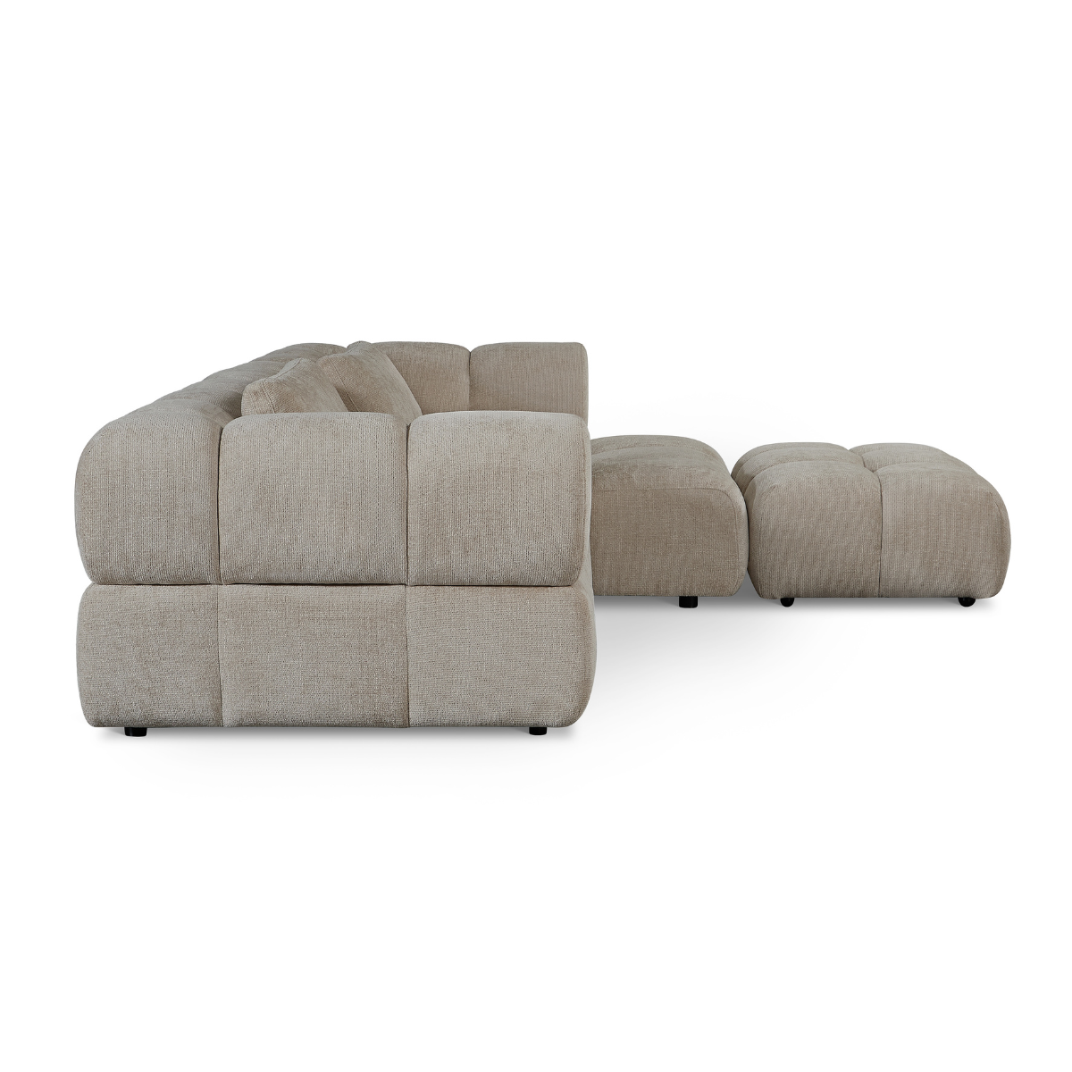 Hoekbank Sofia – Beige Rechts