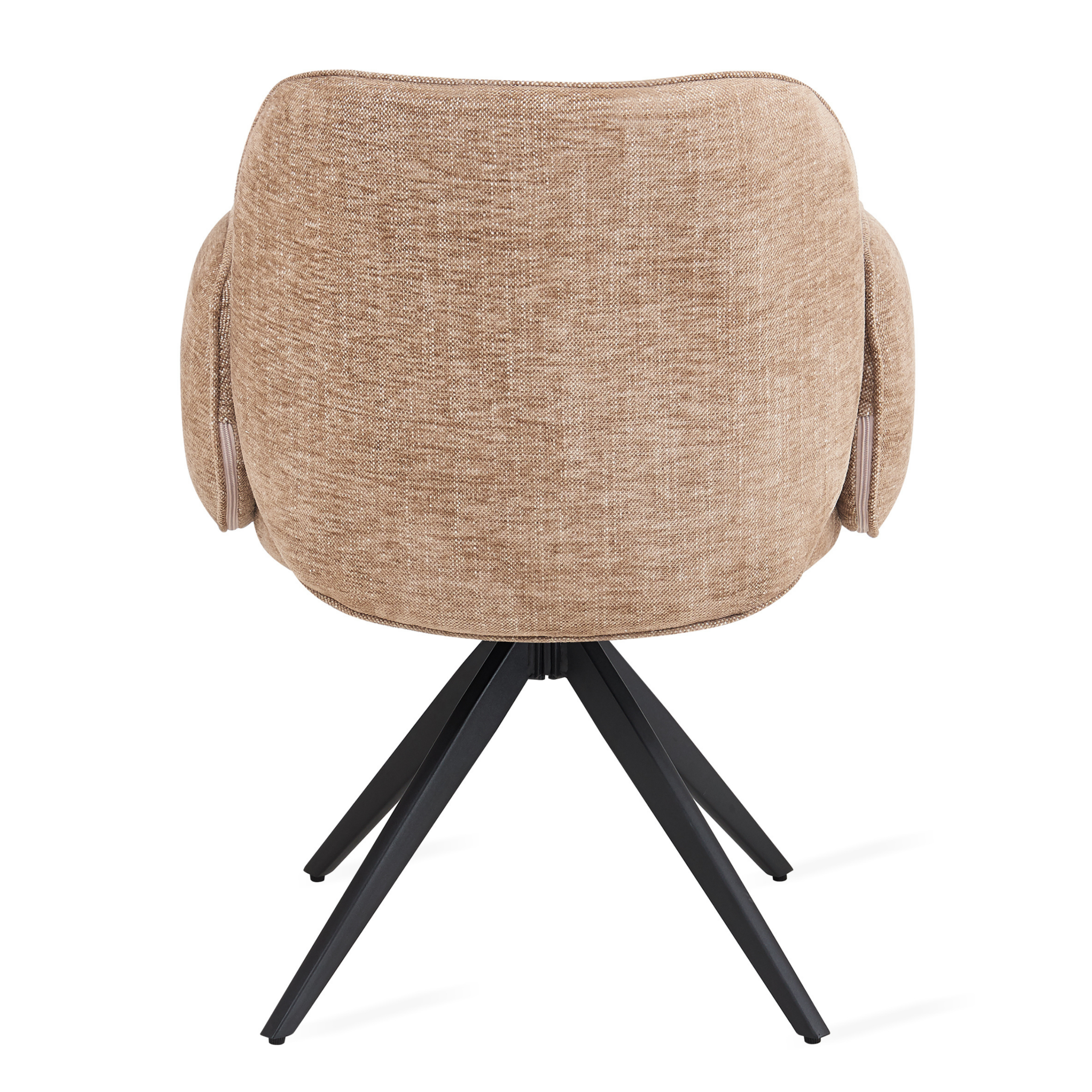 Eetkamerstoel Oslo – Taupe Armleuning