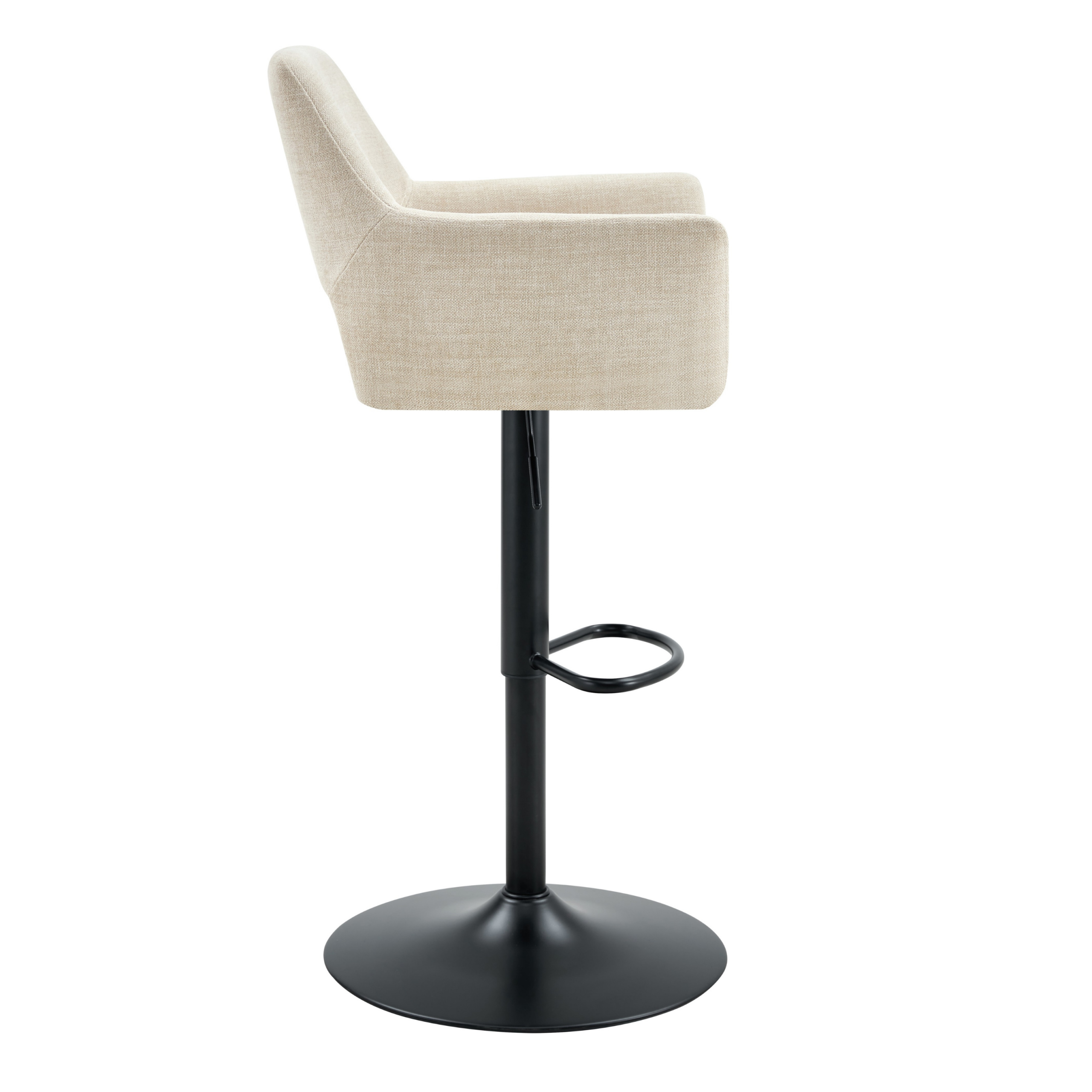 Barkruk Tess – Stof Naturel