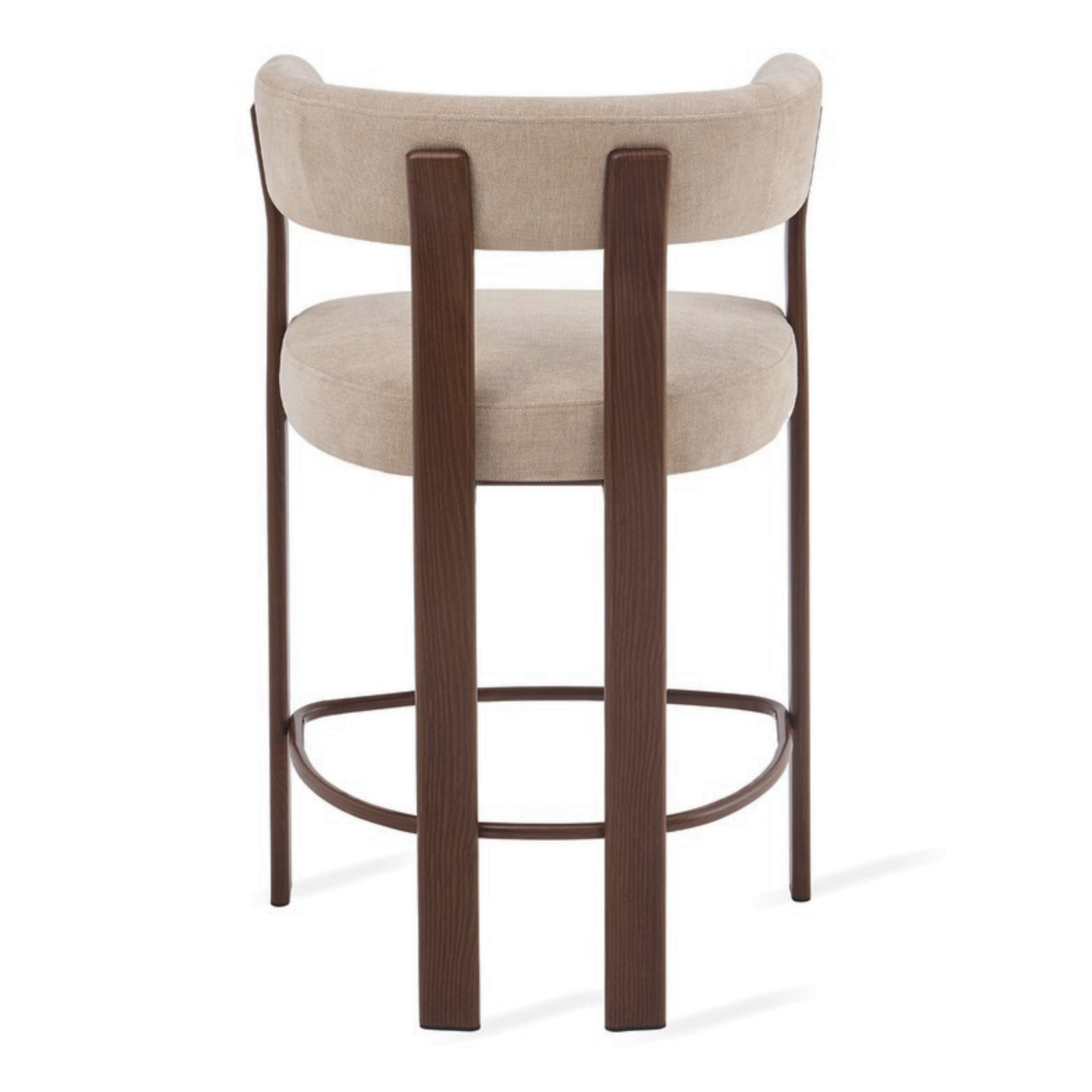 Barkruk Rose – Beige met Armleuning