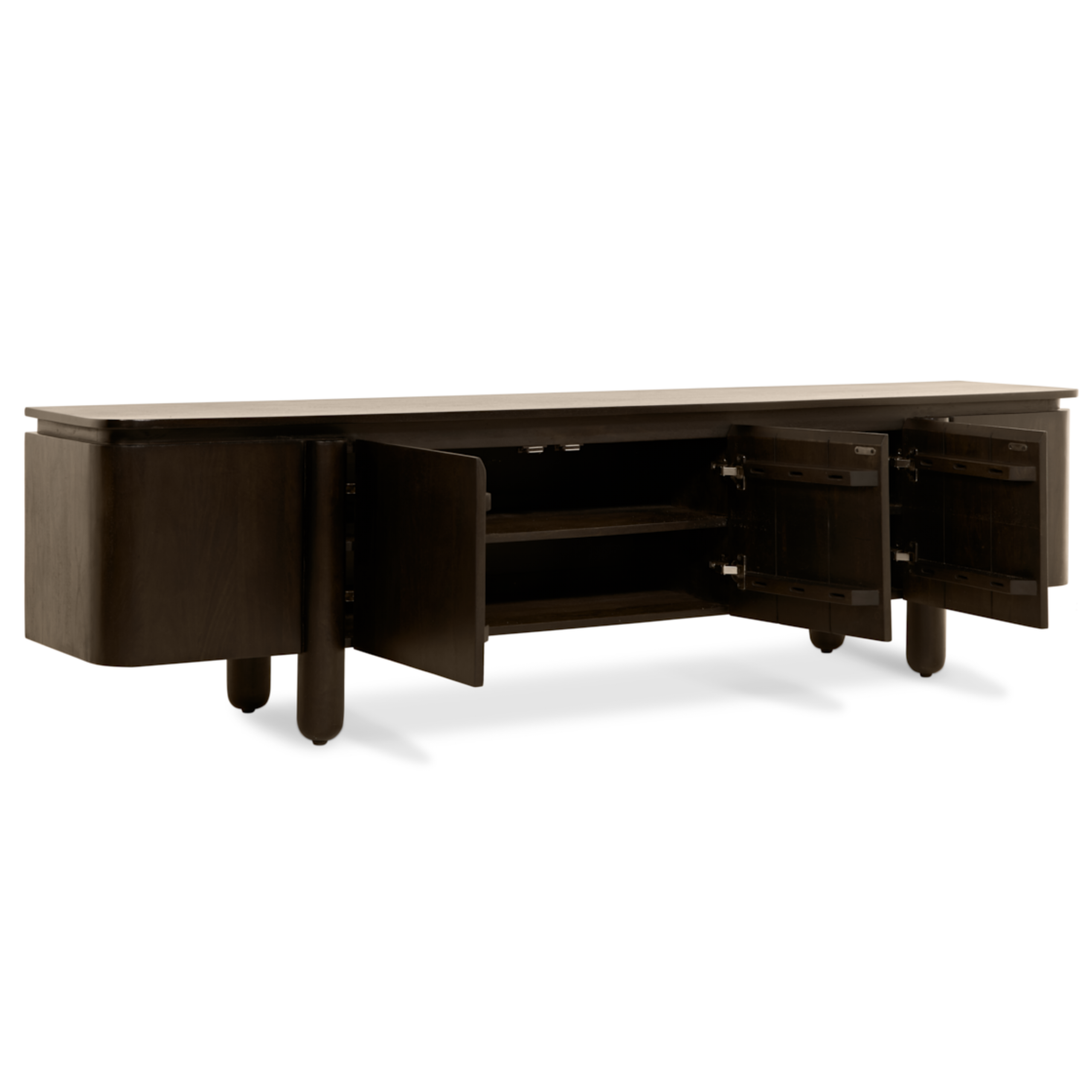 TV-Meubel Rondo – 210cm Donkerbruin