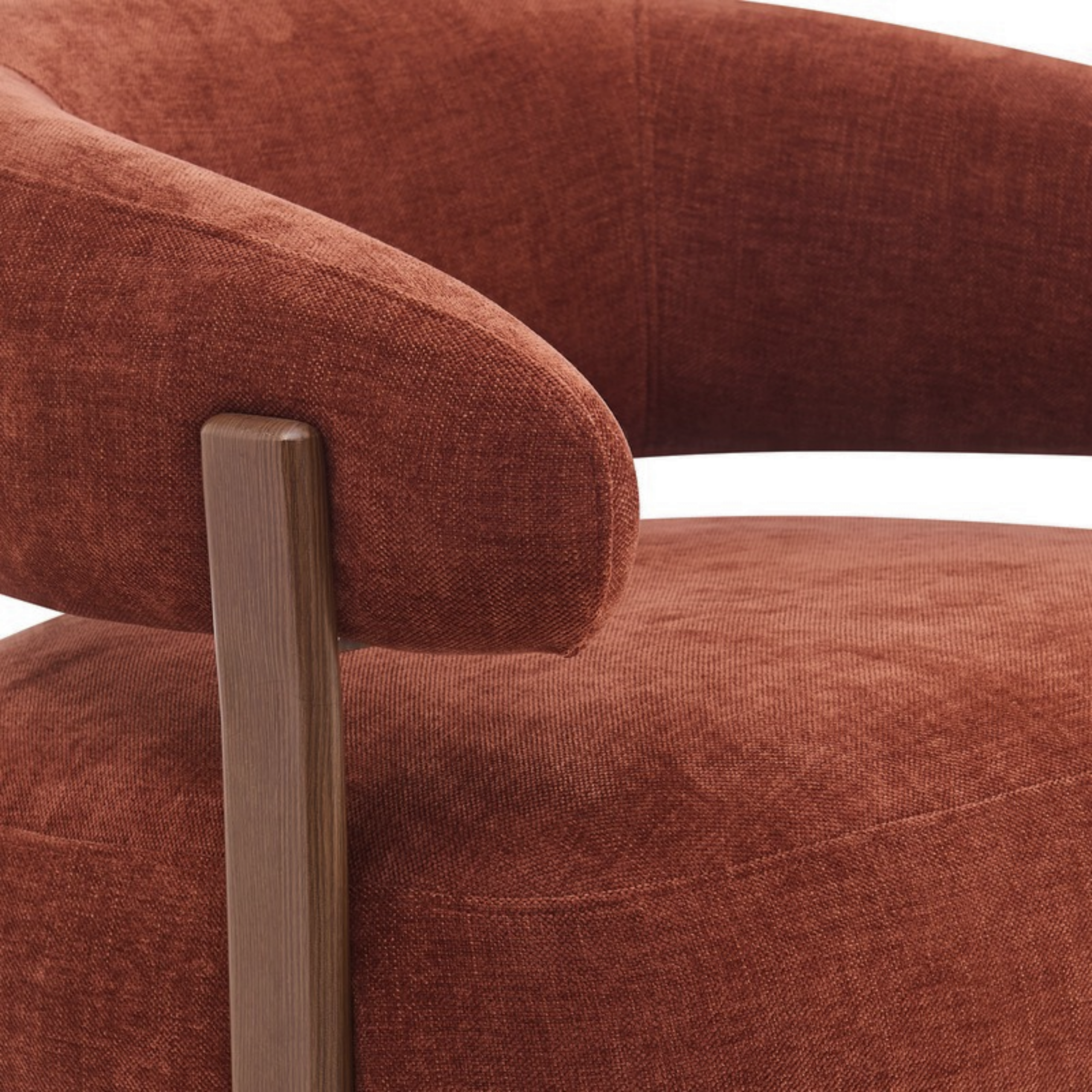 Fauteuil Rose – Burgundy