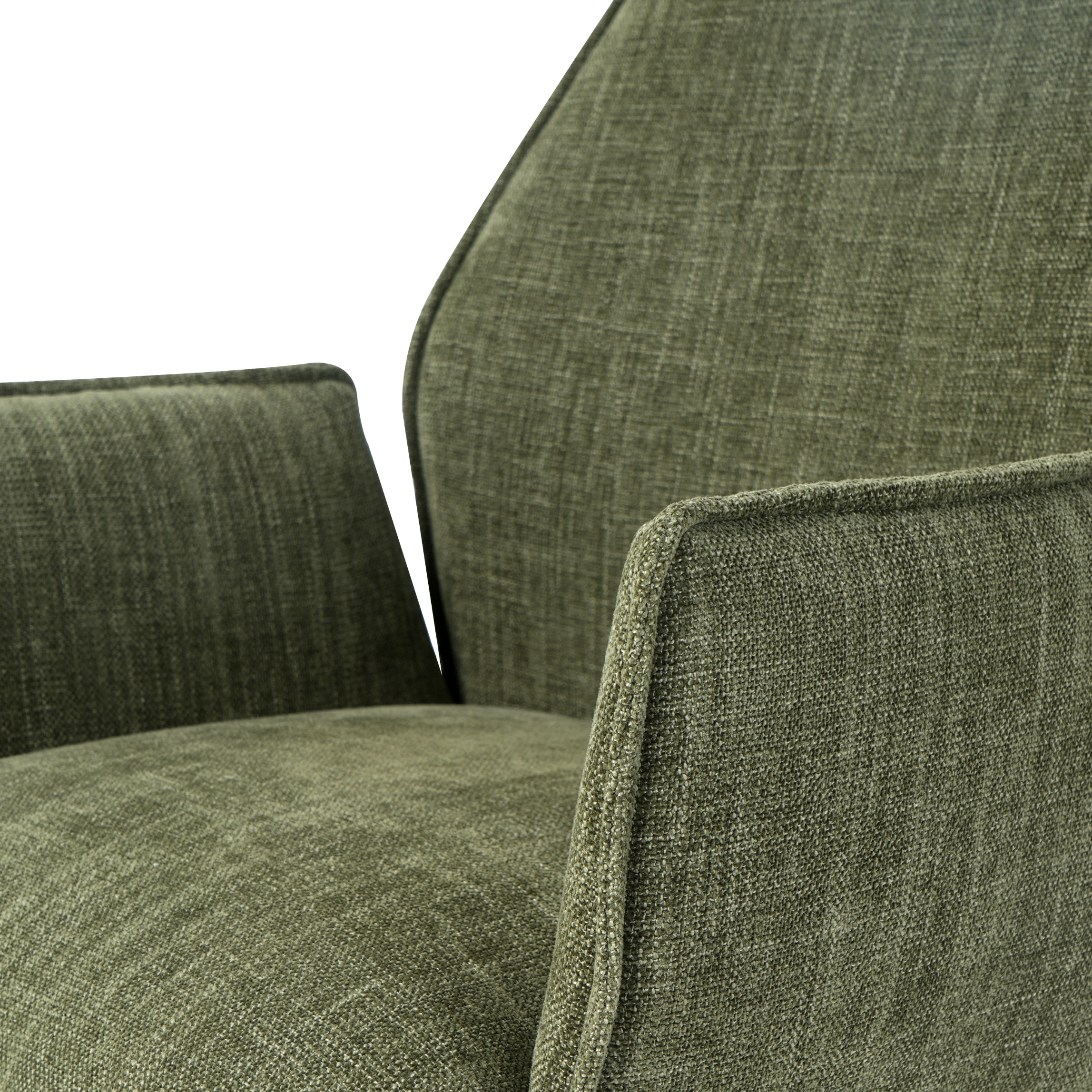 Eetkamerstoel Jill - Linnen Groen