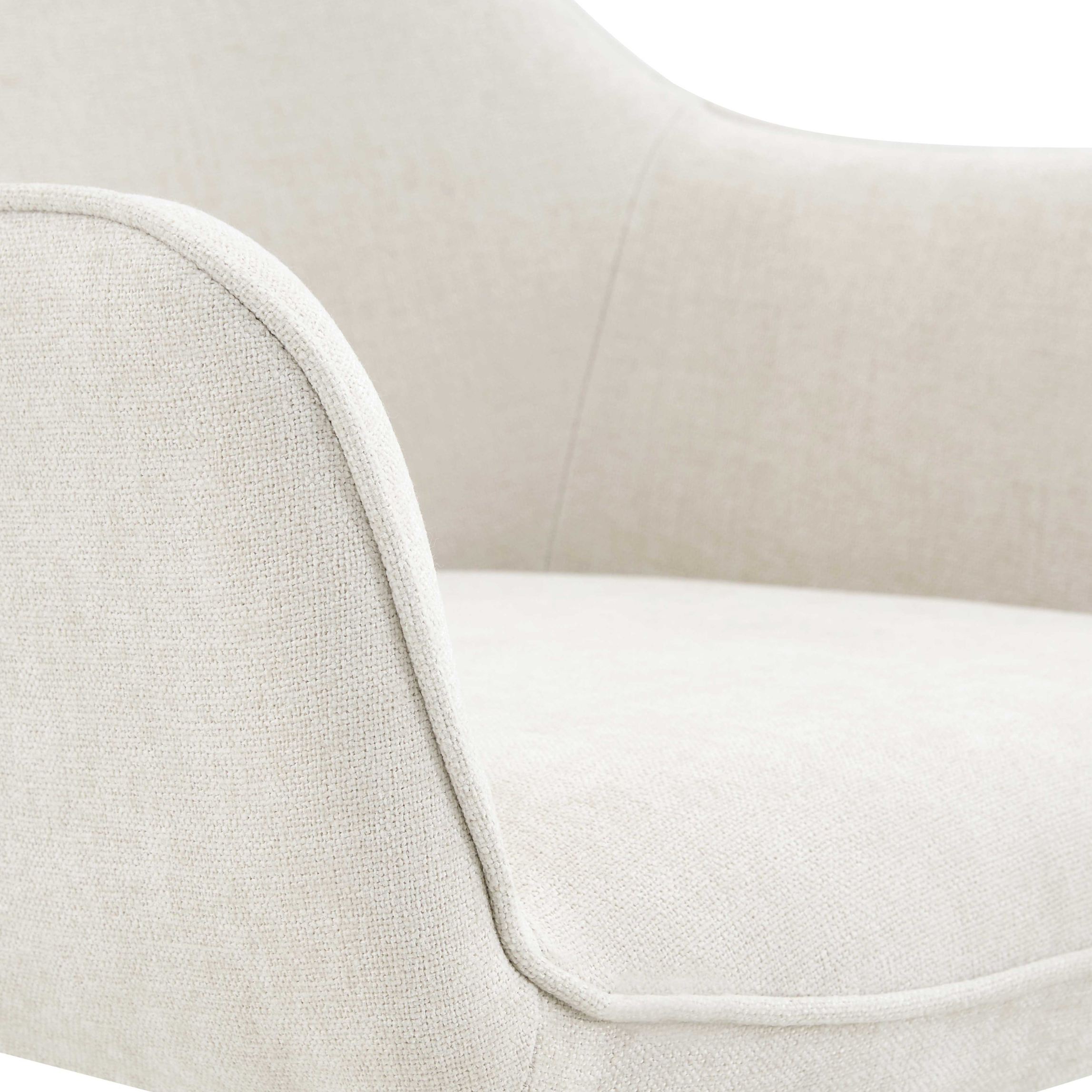 Eetkamerstoel Bo – Beige Draaibaar