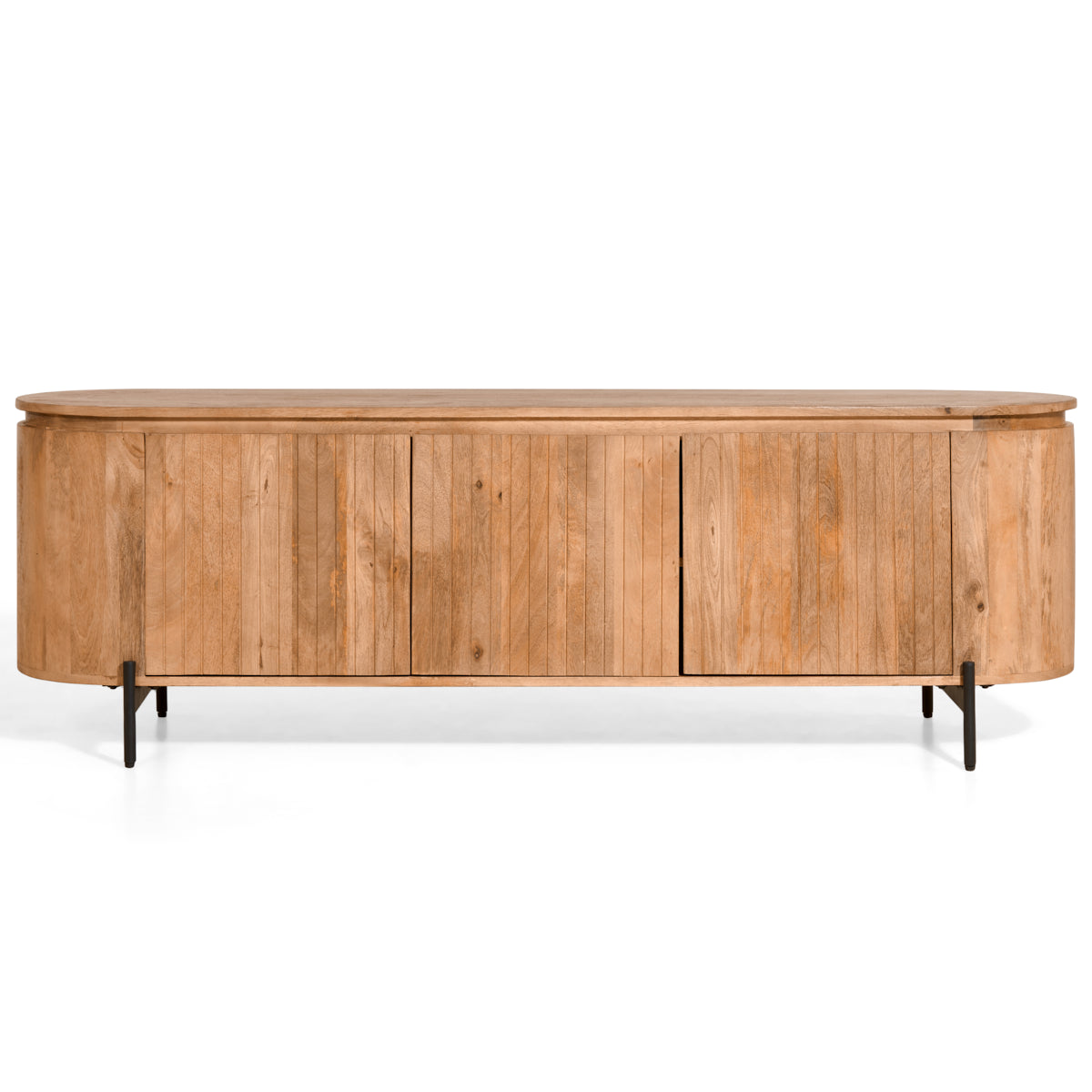 Japandi Tv-Meubel - Lichtbruin - 175cm