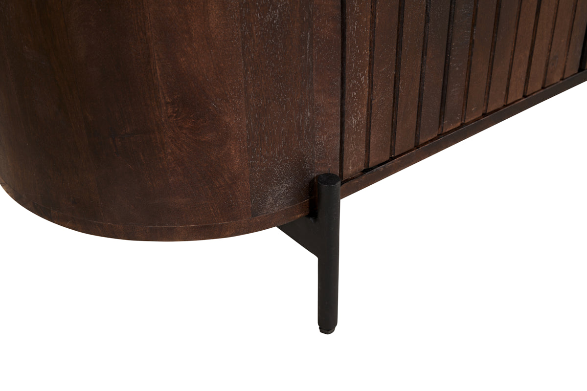 Japandi Tv-Meubel - Bruin - 175cm