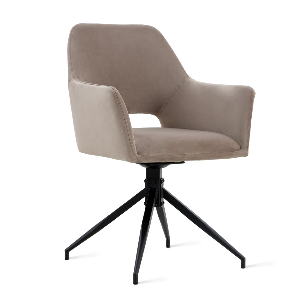 Eetkamerstoel Tess - Velvet Taupe