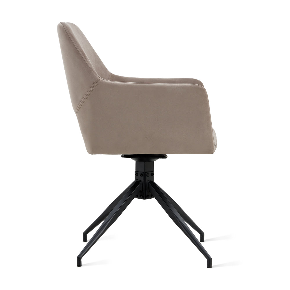 Eetkamerstoel Tess - Velvet Taupe