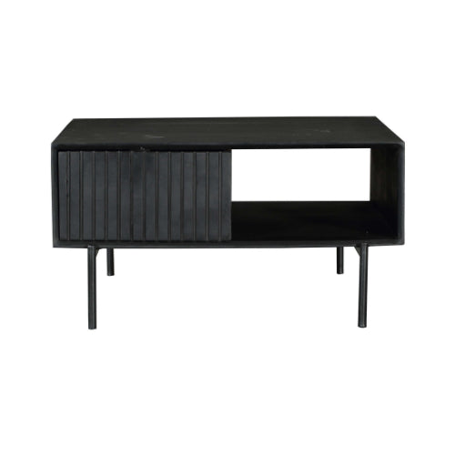 Salontafel Madison Zwart | 80x80 cm