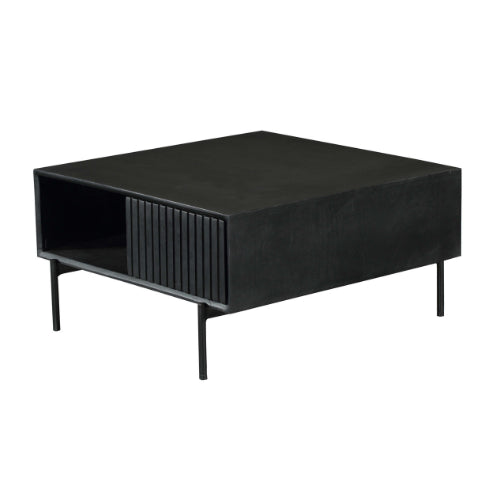 Salontafel Madison Zwart | 80x80 cm