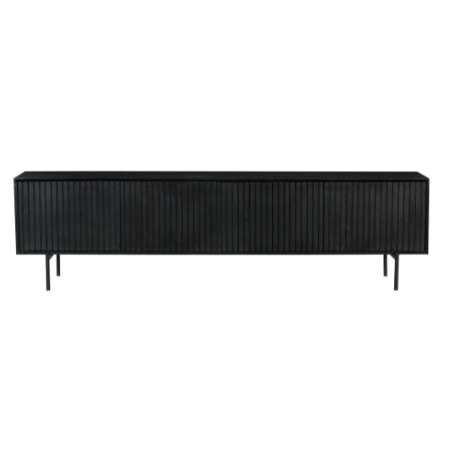 Tv meubel Madison Zwart | 210 cm