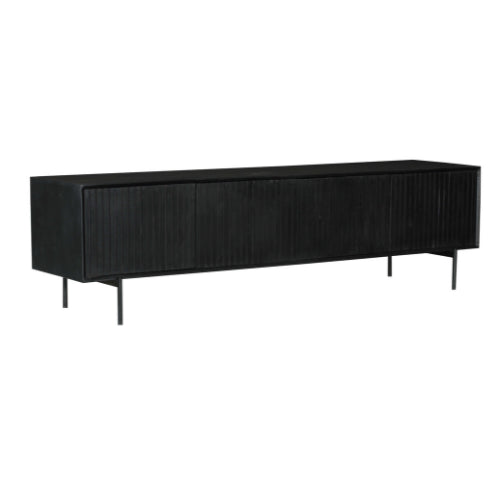 Tv meubel Madison Zwart | 210 cm