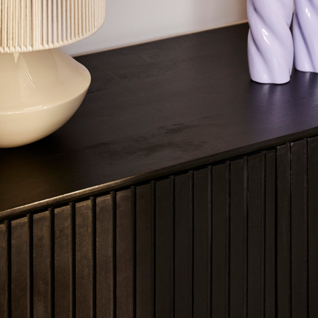 Dressoir Madison Zwart | 165 cm - Dbmeubels