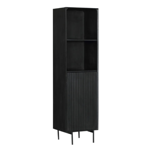Boekenkast Madison Zwart| 55 cm