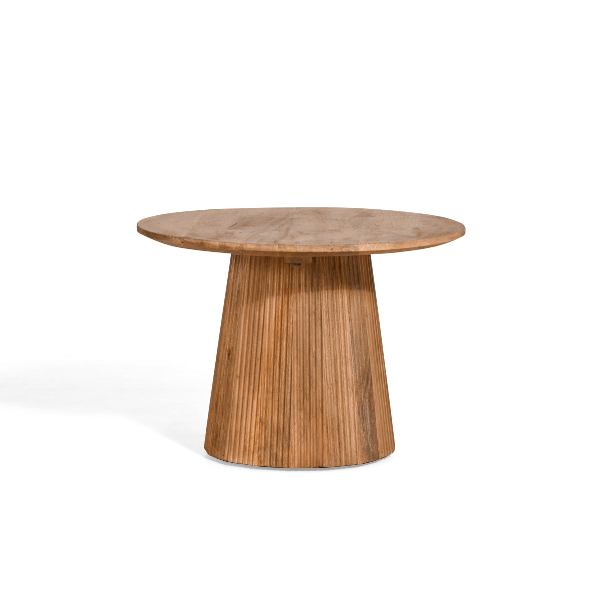 Japandi Salontafel - Lichtbruin - Ø60cm