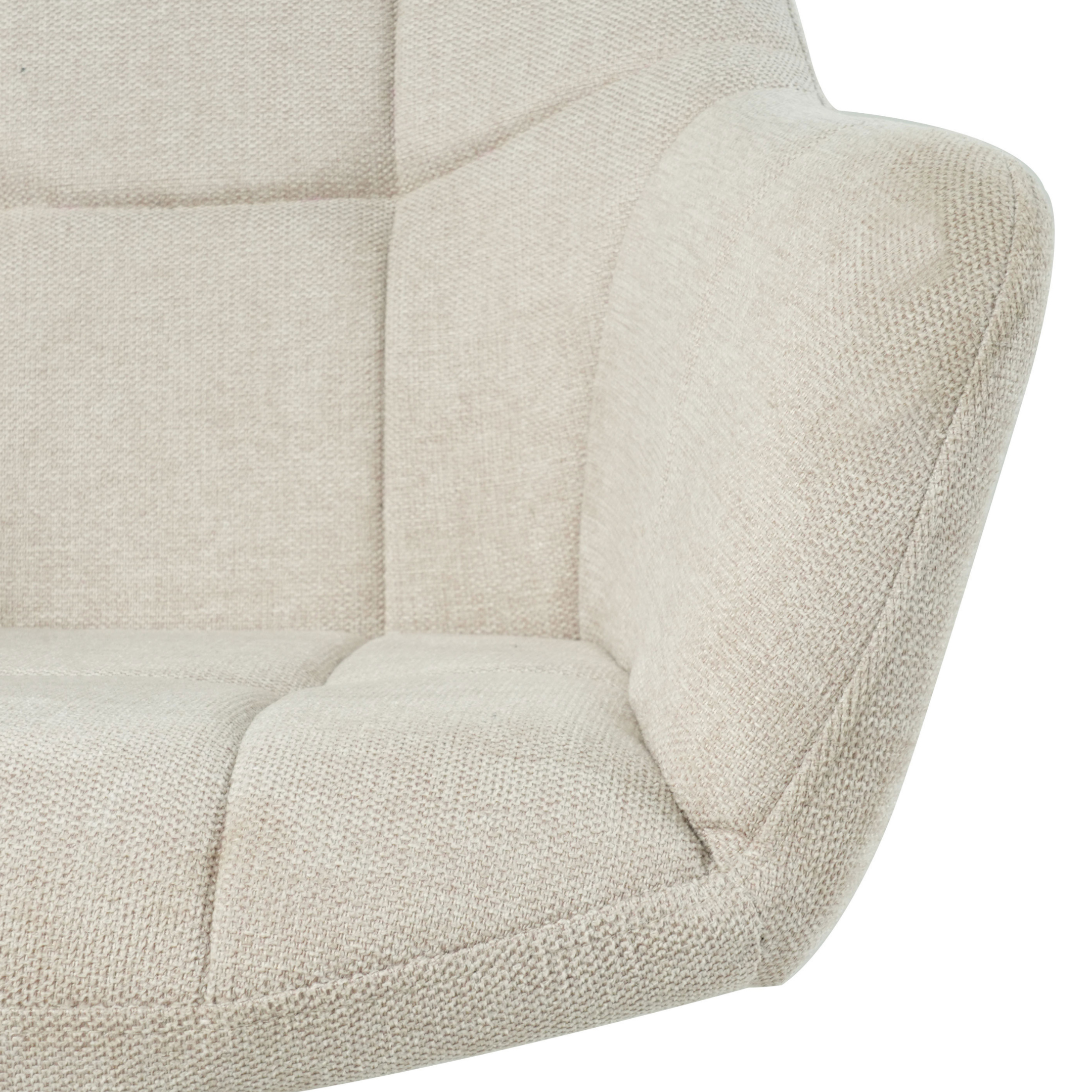Eetkamerstoel Kiki – Linnen Beige